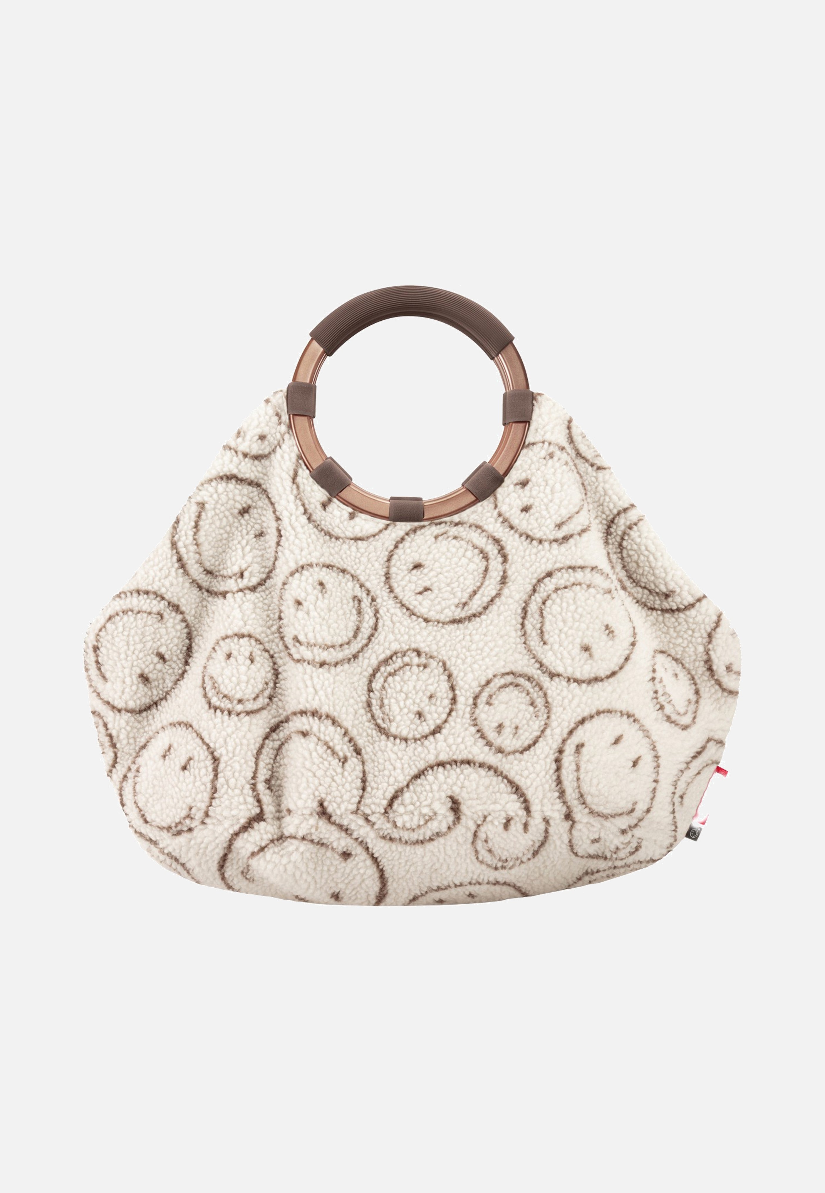 reisenthel Loopbag Hobo Smiley® Teddy Chocolate Shopper