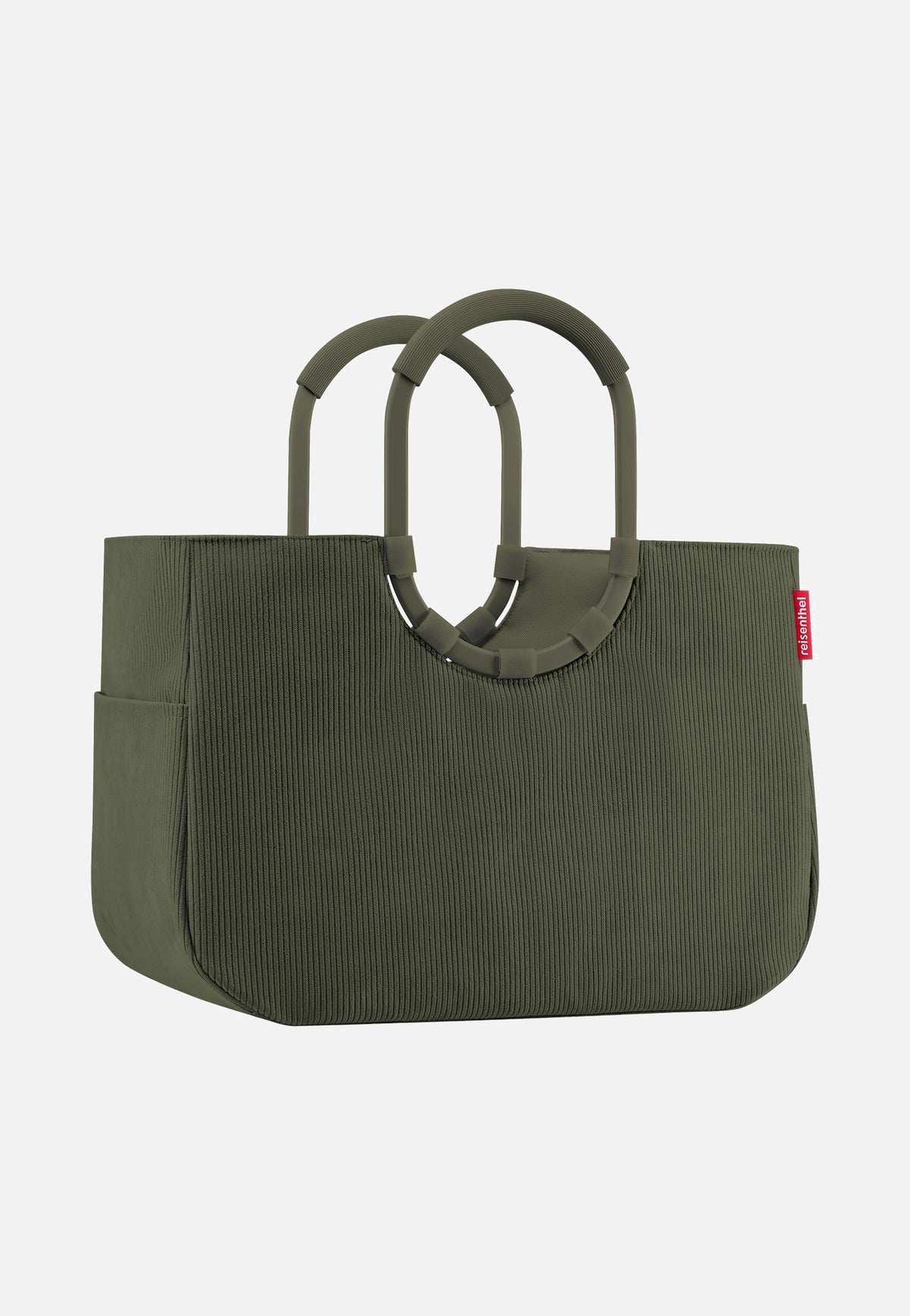 reisenthel Loopshopper L Cord Dark Matcha Einkaufskorb