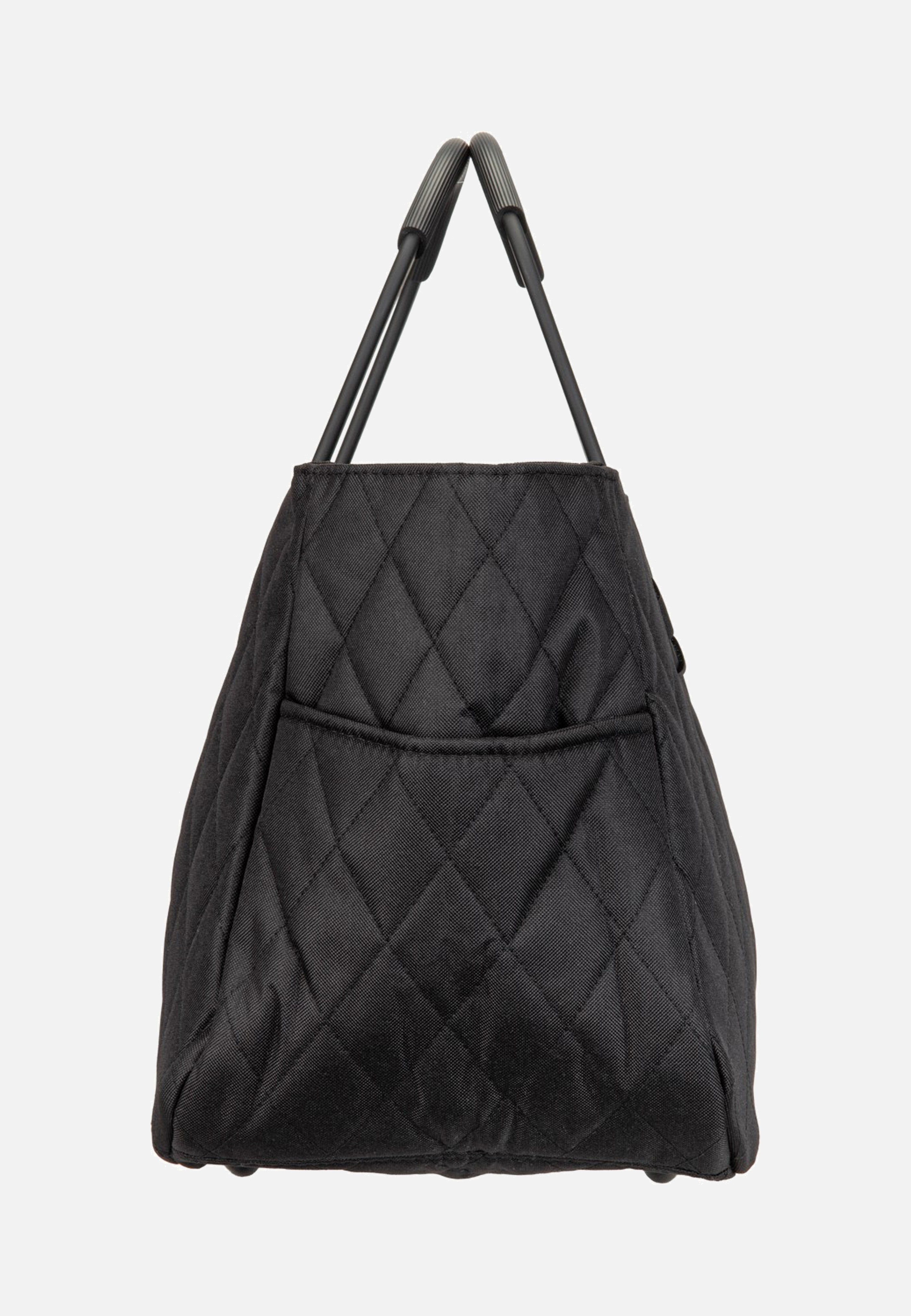 reisenthel Loopshopper L Rhombus Black Shopping Basket