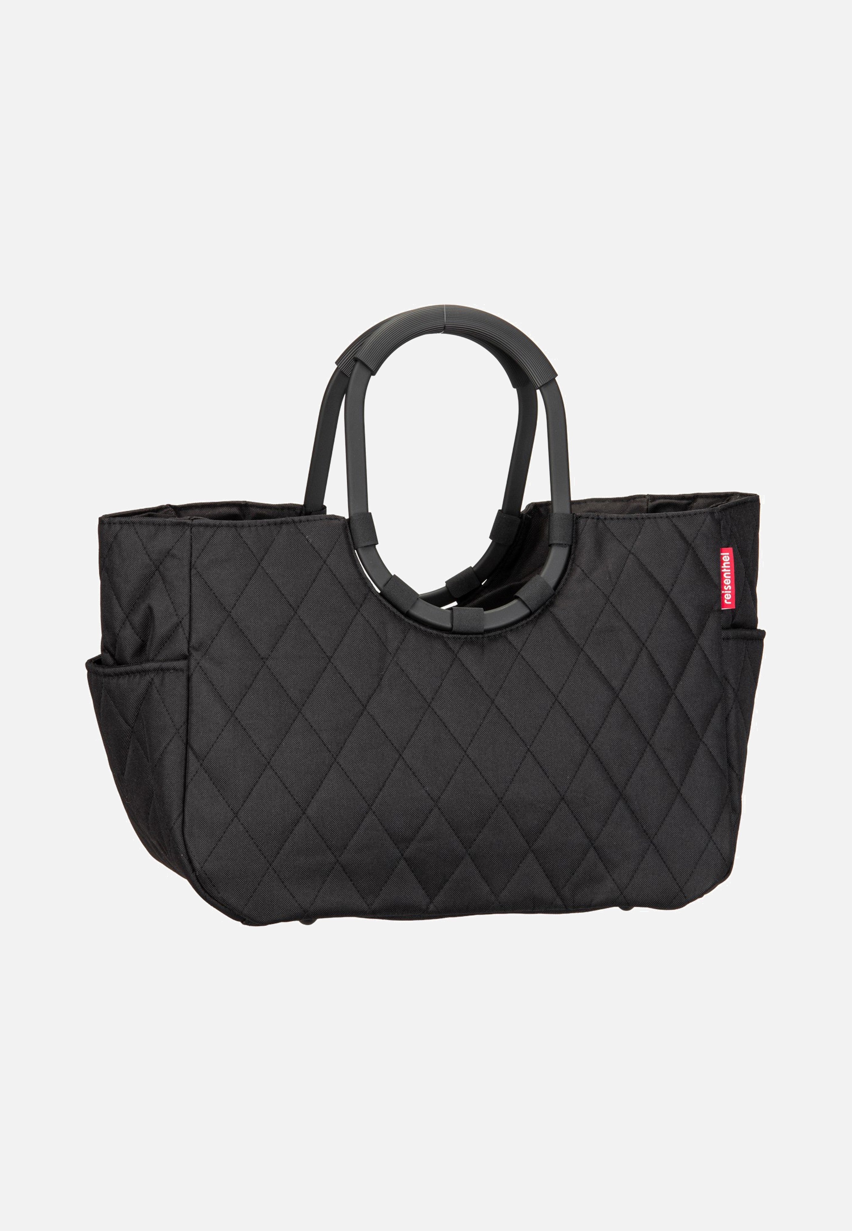 reisenthel Loopshopper L Rhombus Black Shopping Basket