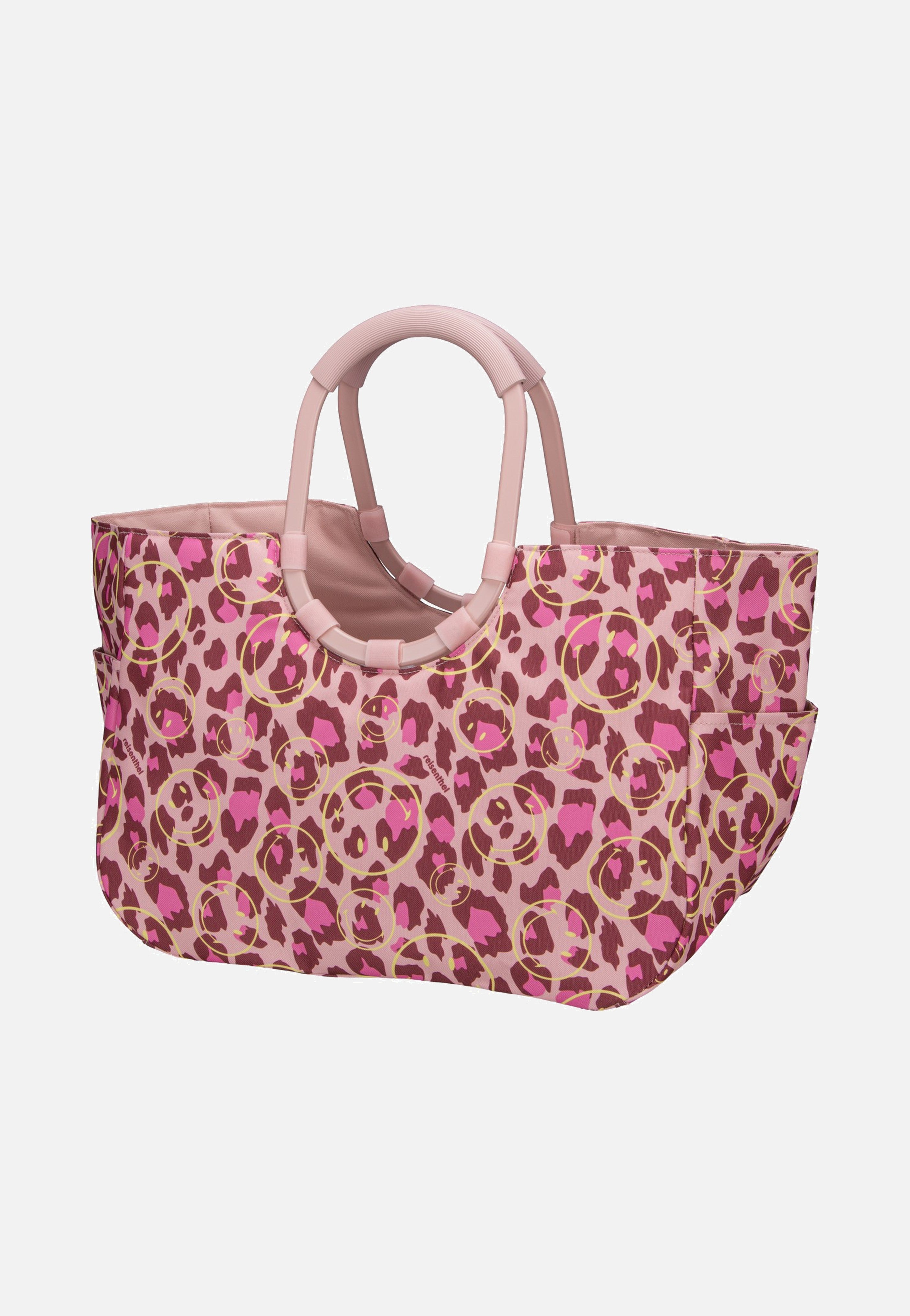 reisenthel Loopshopper L Smiley® Leo Blush Shopping Basket