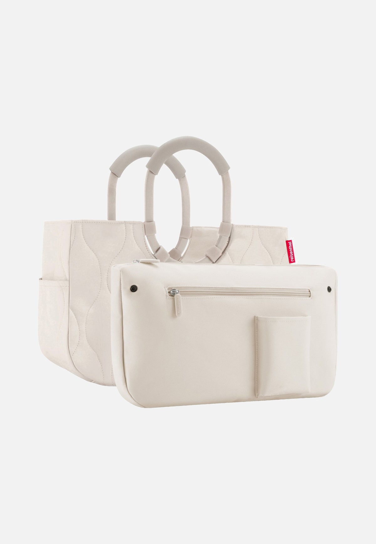 reisenthel Loopshopper M Puffer Stone Einkaufskorb