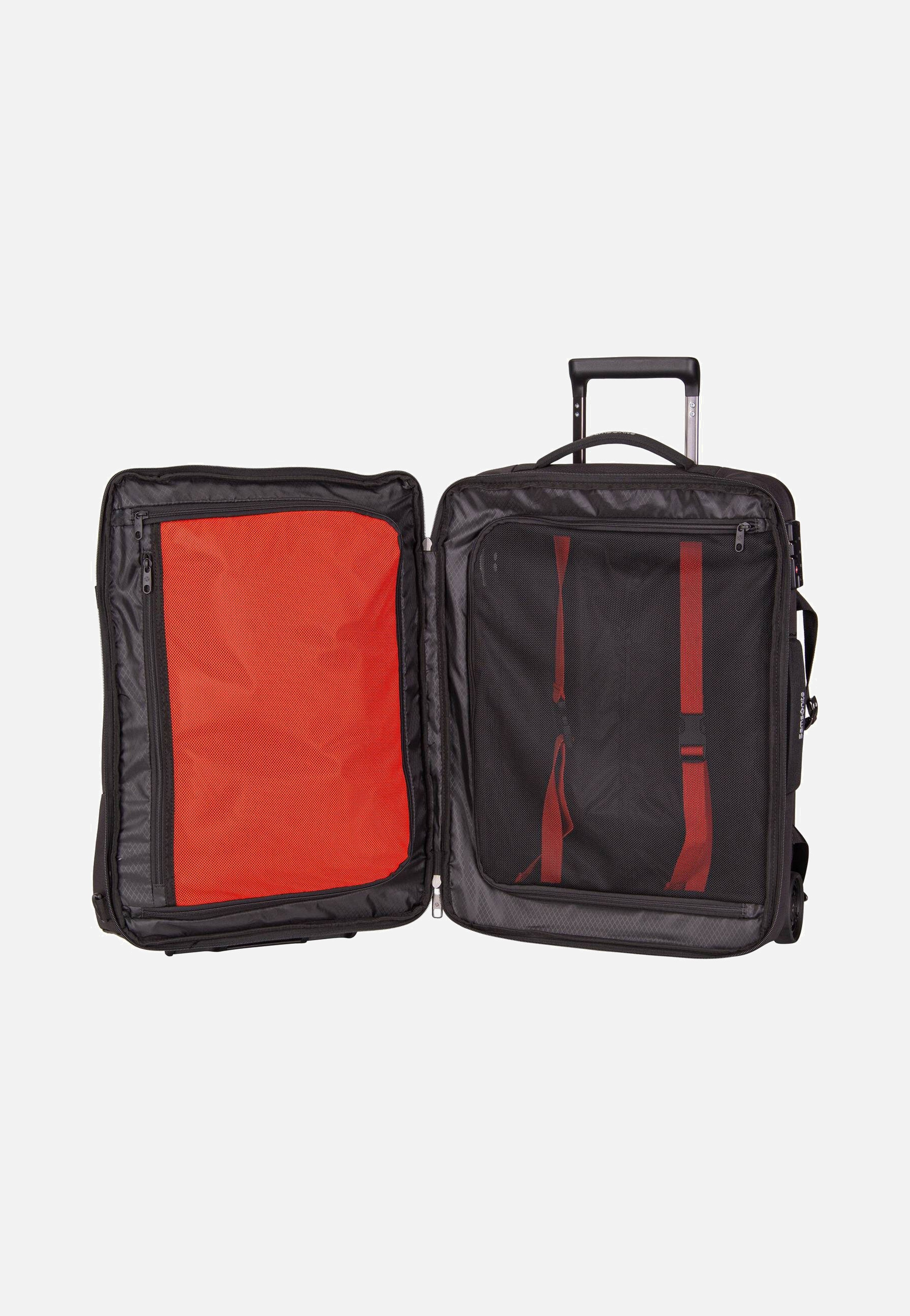 Samsonite Armox Duffle 55 Black Backpack Trolley