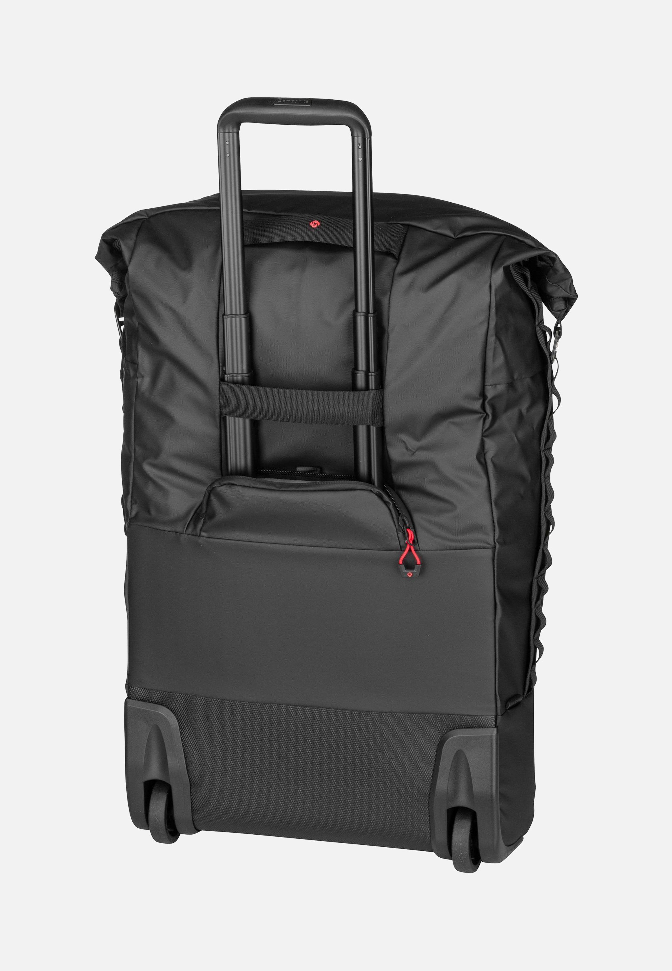 Samsonite Ecodiver Foldable Duffle/WH 4-in-1 Black Reisetasche