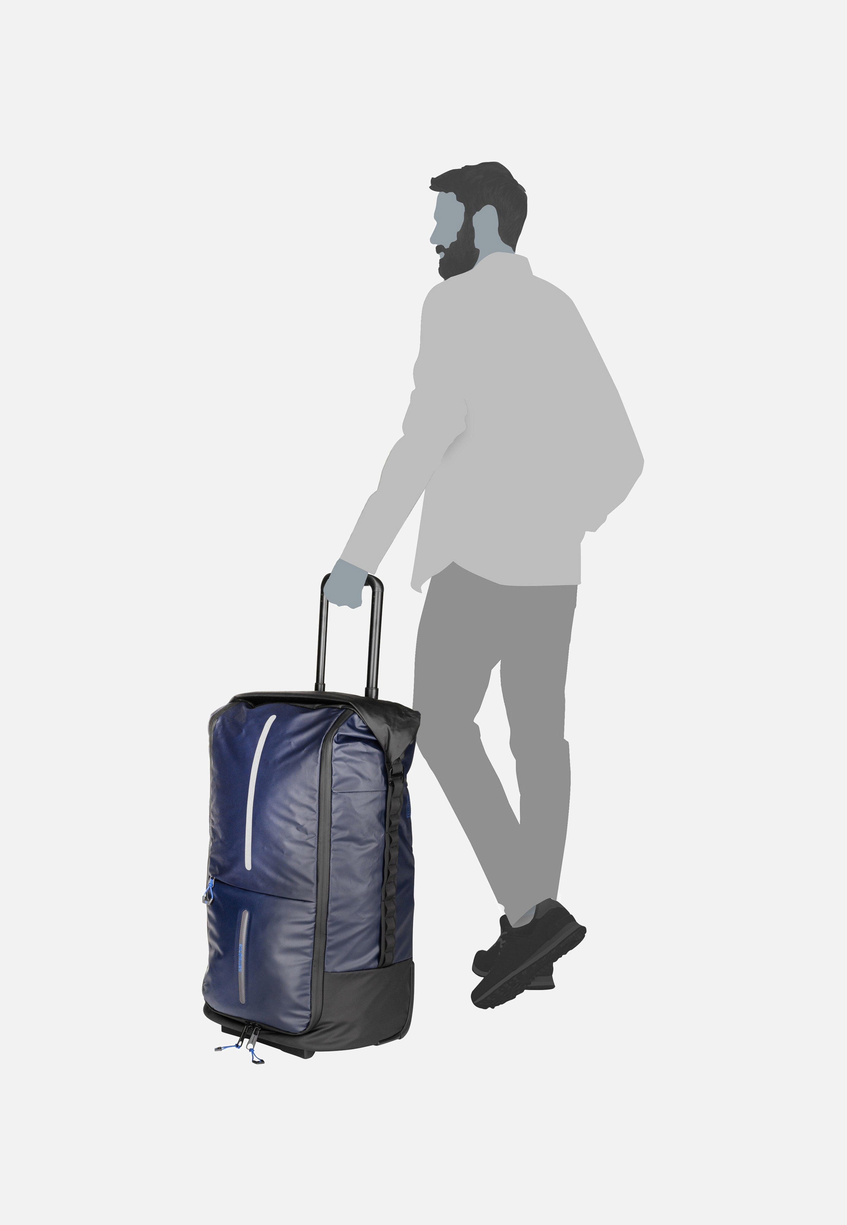 Samsonite Ecodiver Foldable Duffle/WH 4-in-1 Blue Nights Reisetasche