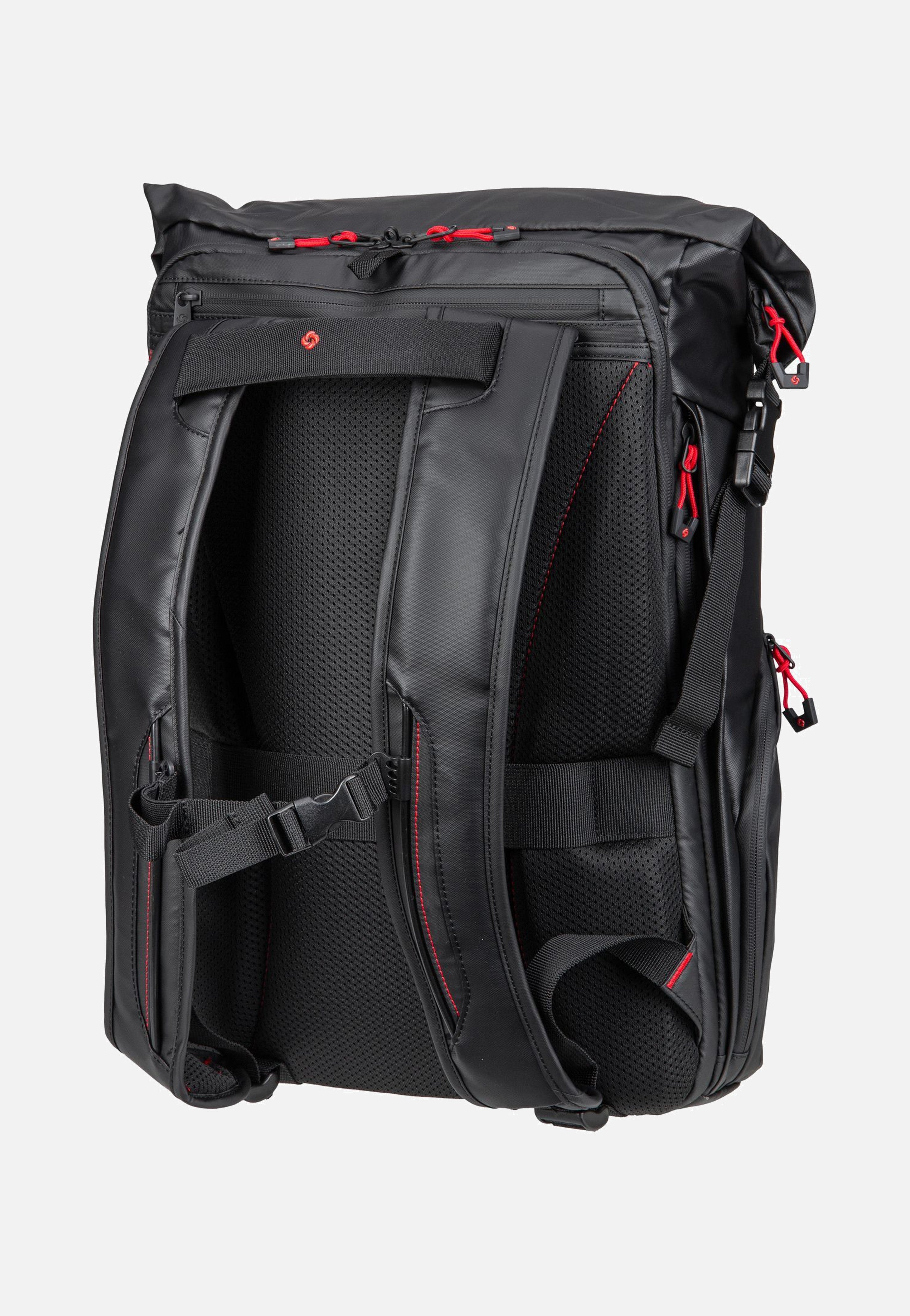 Samsonite Ecodiver Rolltop L Black Rolltop Rucksack