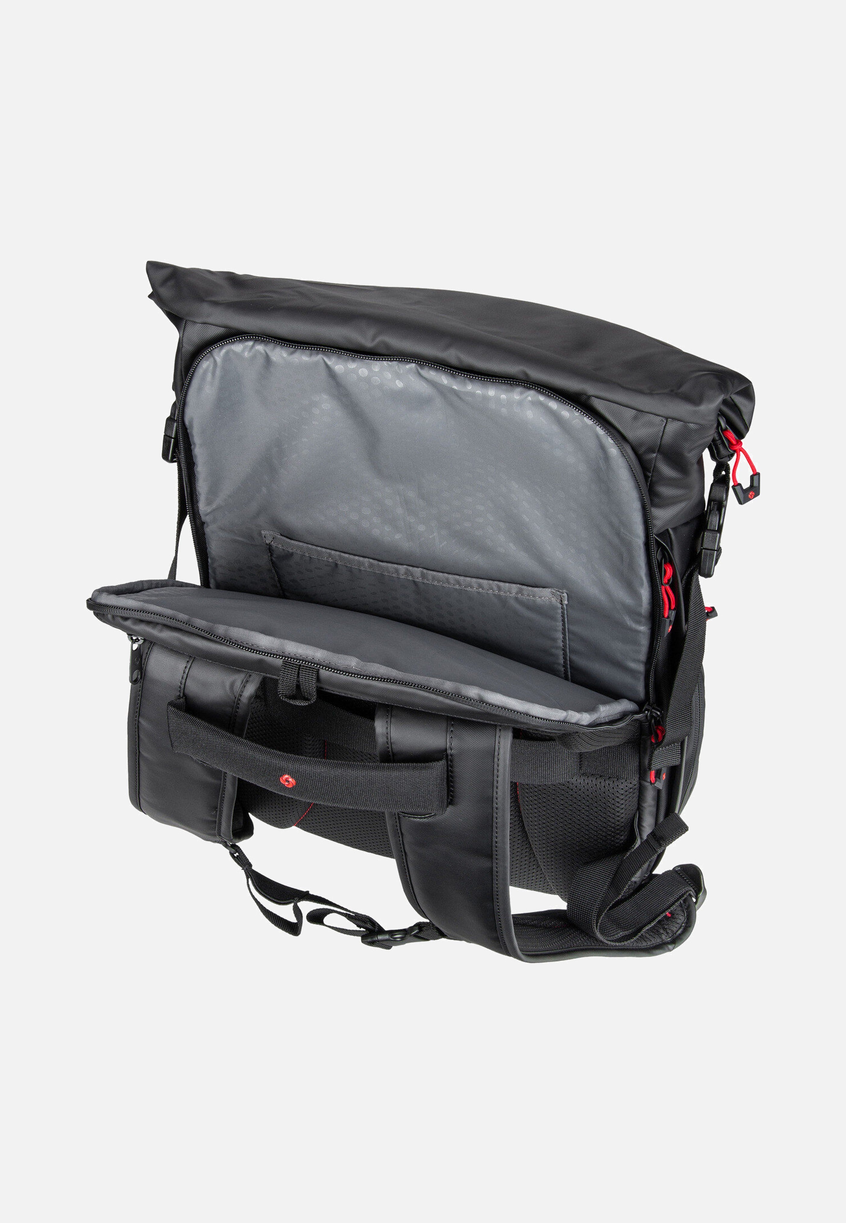 Samsonite Ecodiver Rolltop L Black Rolltop Rucksack