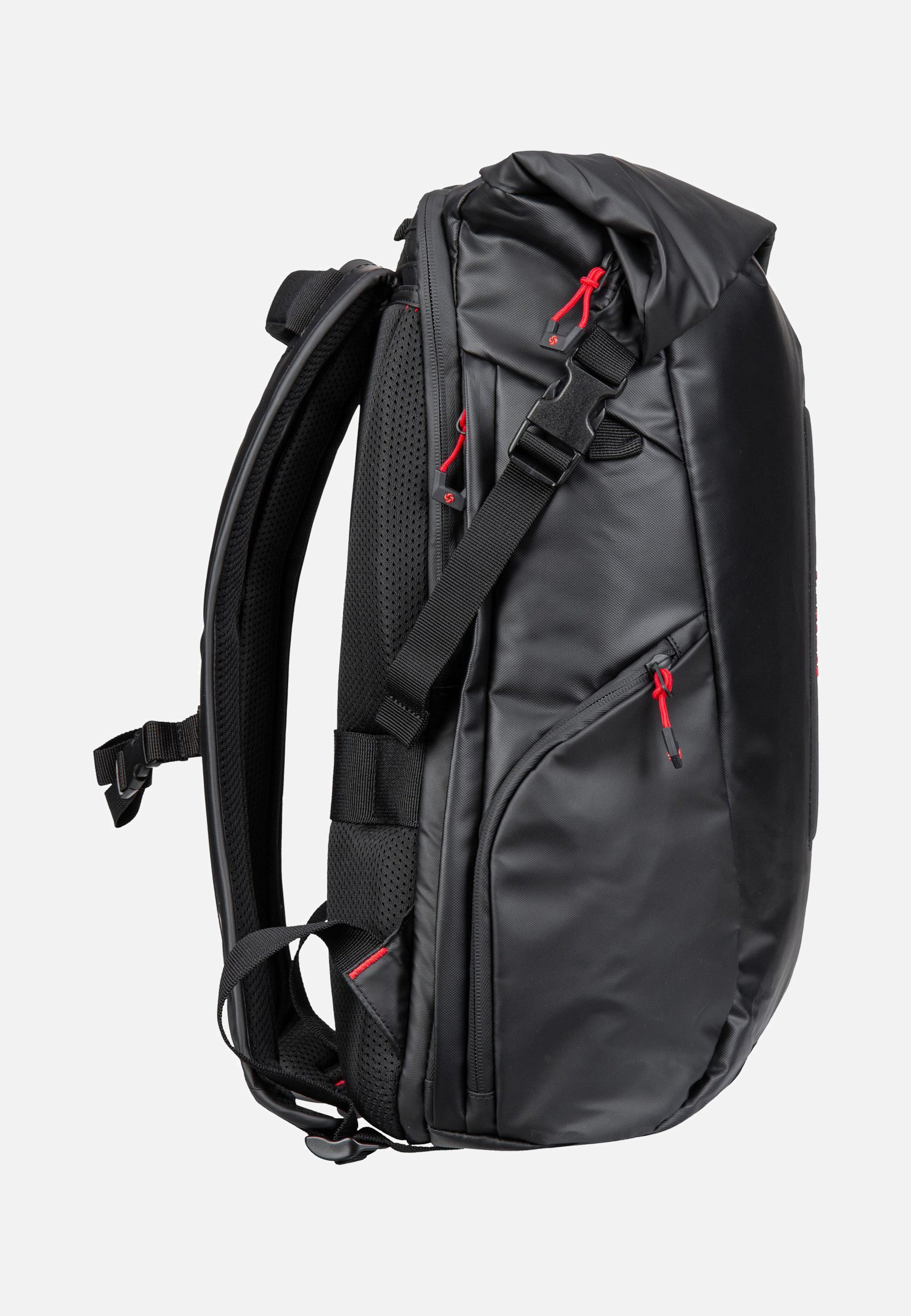 Samsonite Ecodiver Rolltop L Black Rolltop Rucksack