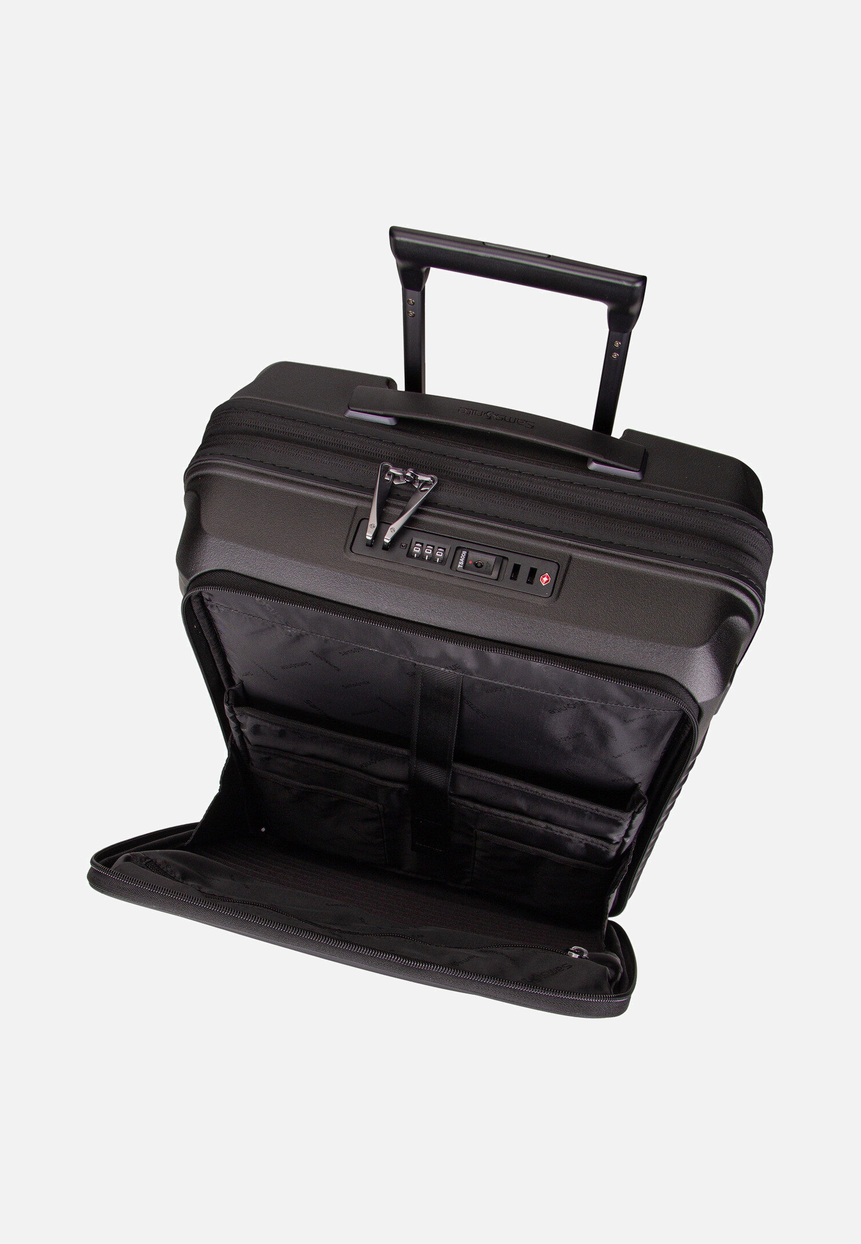 Samsonite Intuo Spinner 55 Exp Easy Access Black Koffer