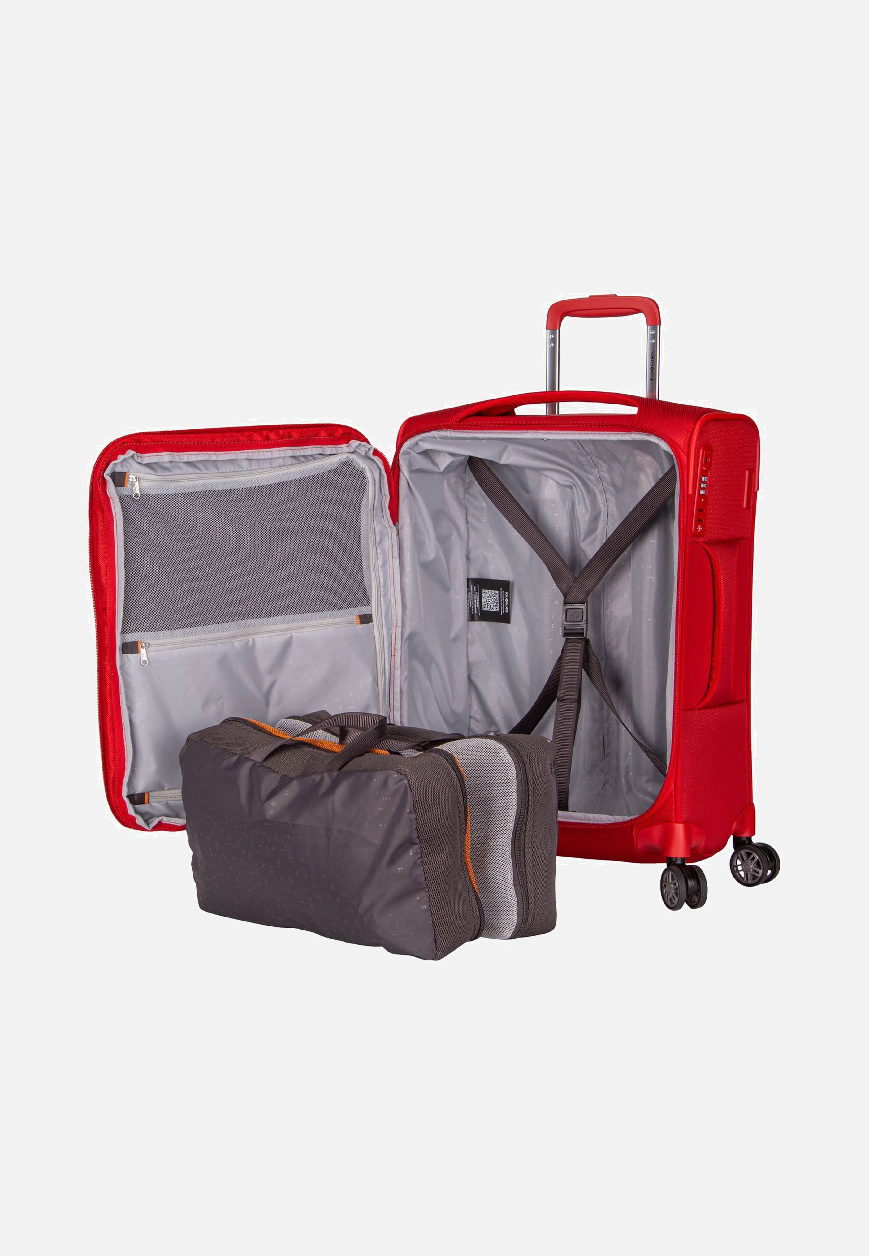 Samsonite Re-Lite Spinner 55 Poppy Red Koffer