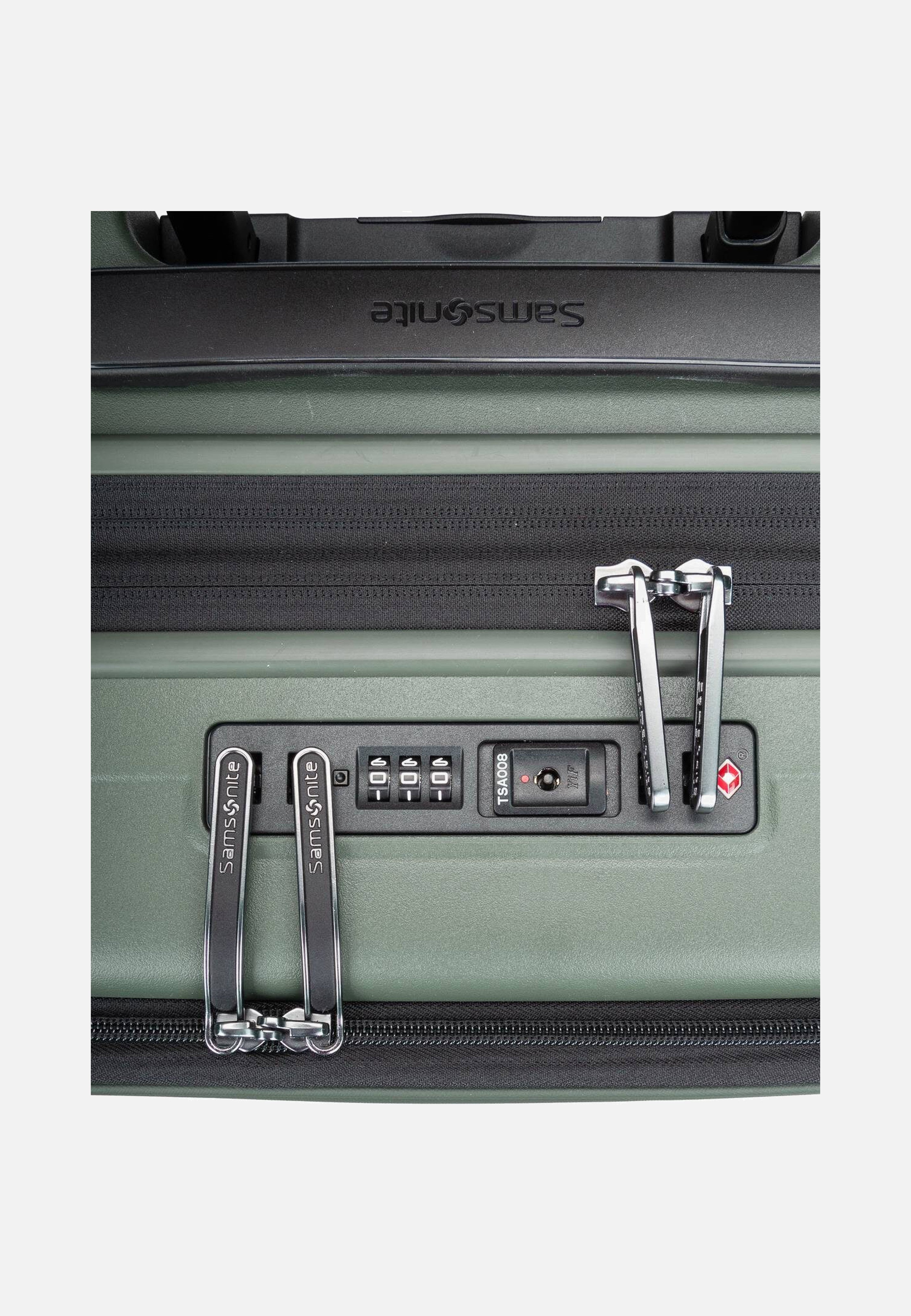 Samsonite RestackD Spinner 55 EXP Easy Access Sage Koffer