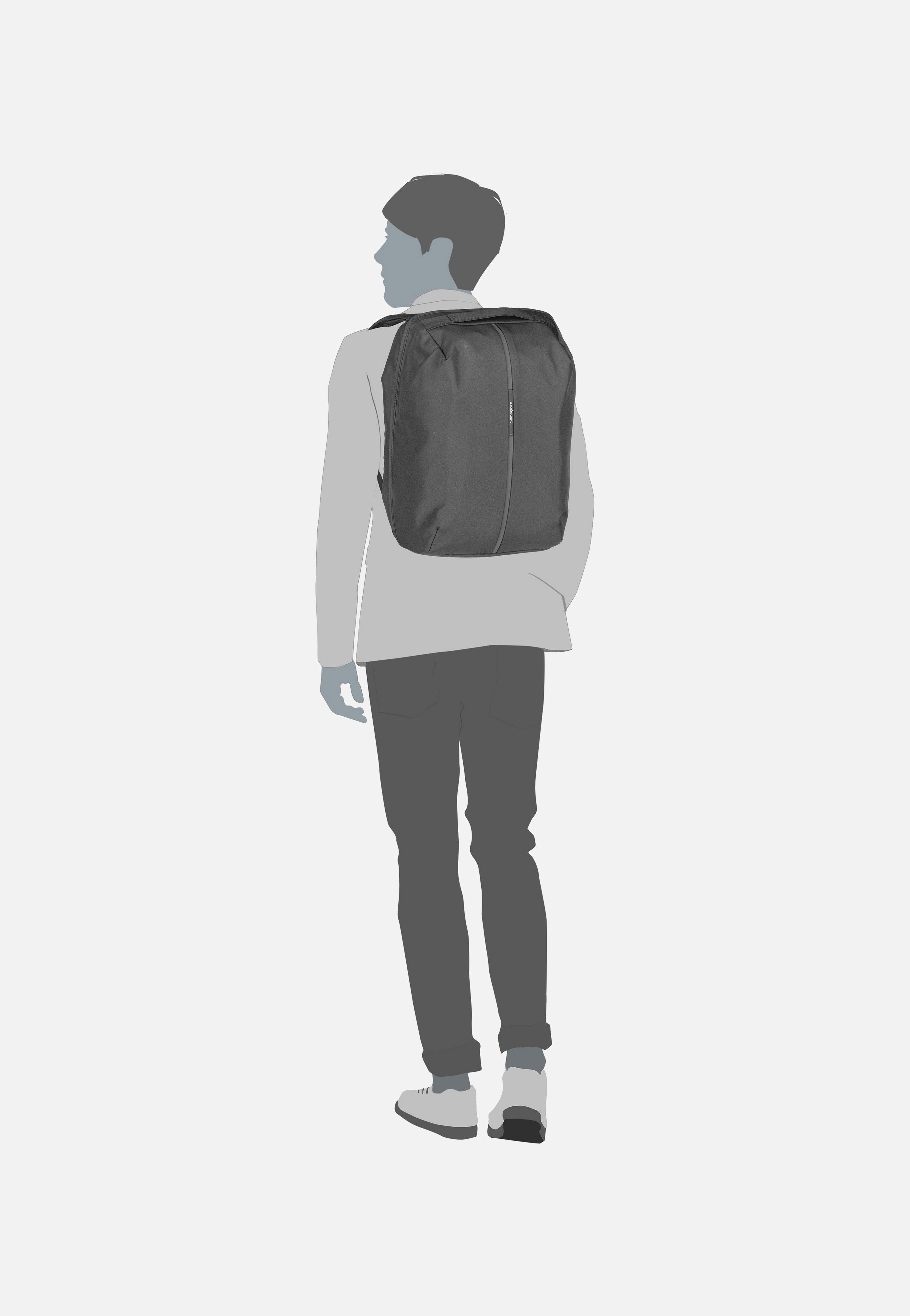Samsonite Securipak 2.0 17.3'' Black Travel Rucksack