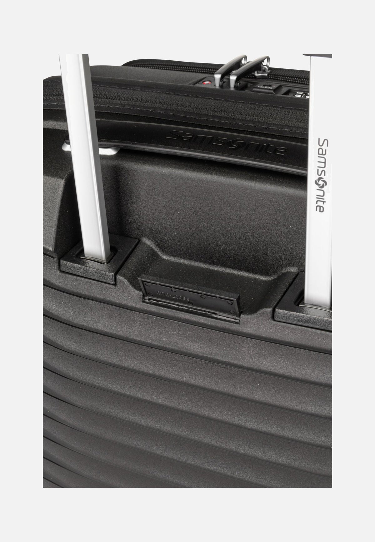 Samsonite Upscape Spinner 55 EXP Easy Access Black Koffer