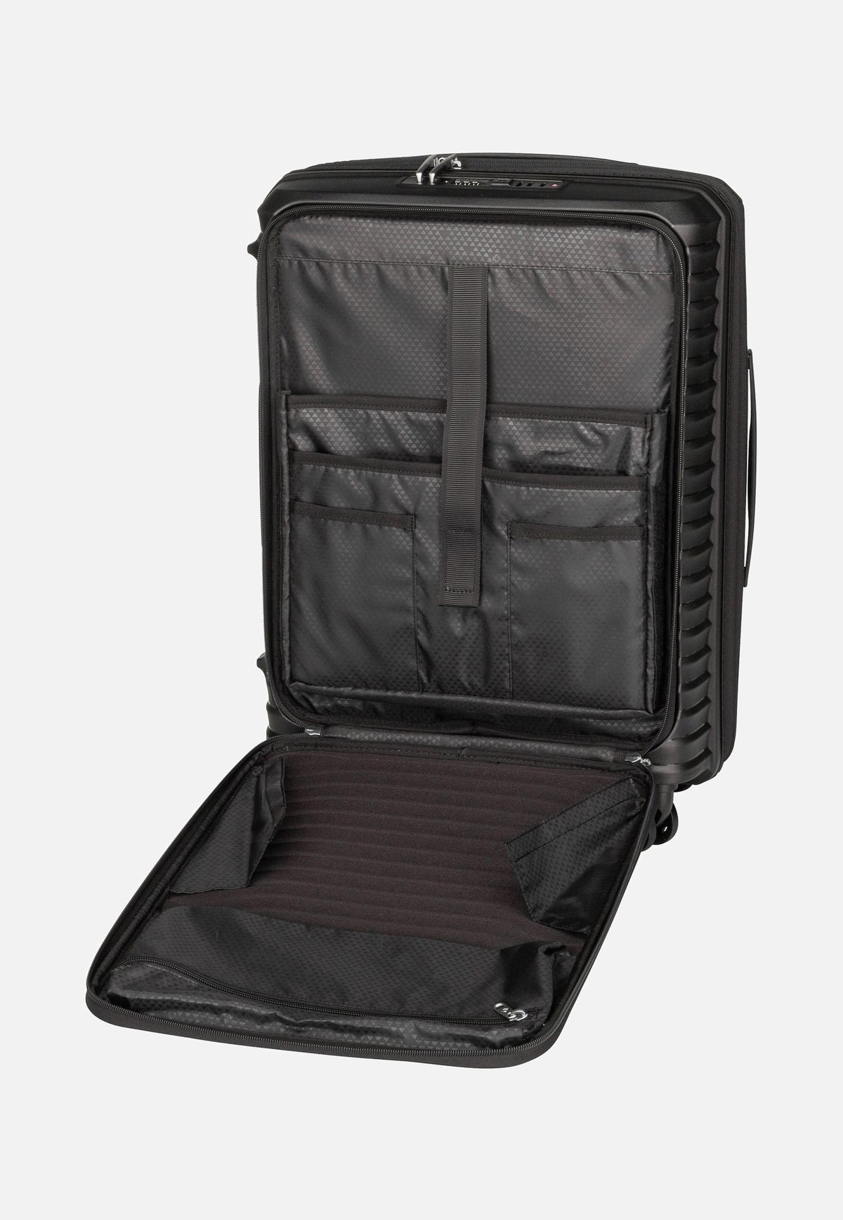 Samsonite Upscape Spinner 55 EXP Easy Access Black Koffer
