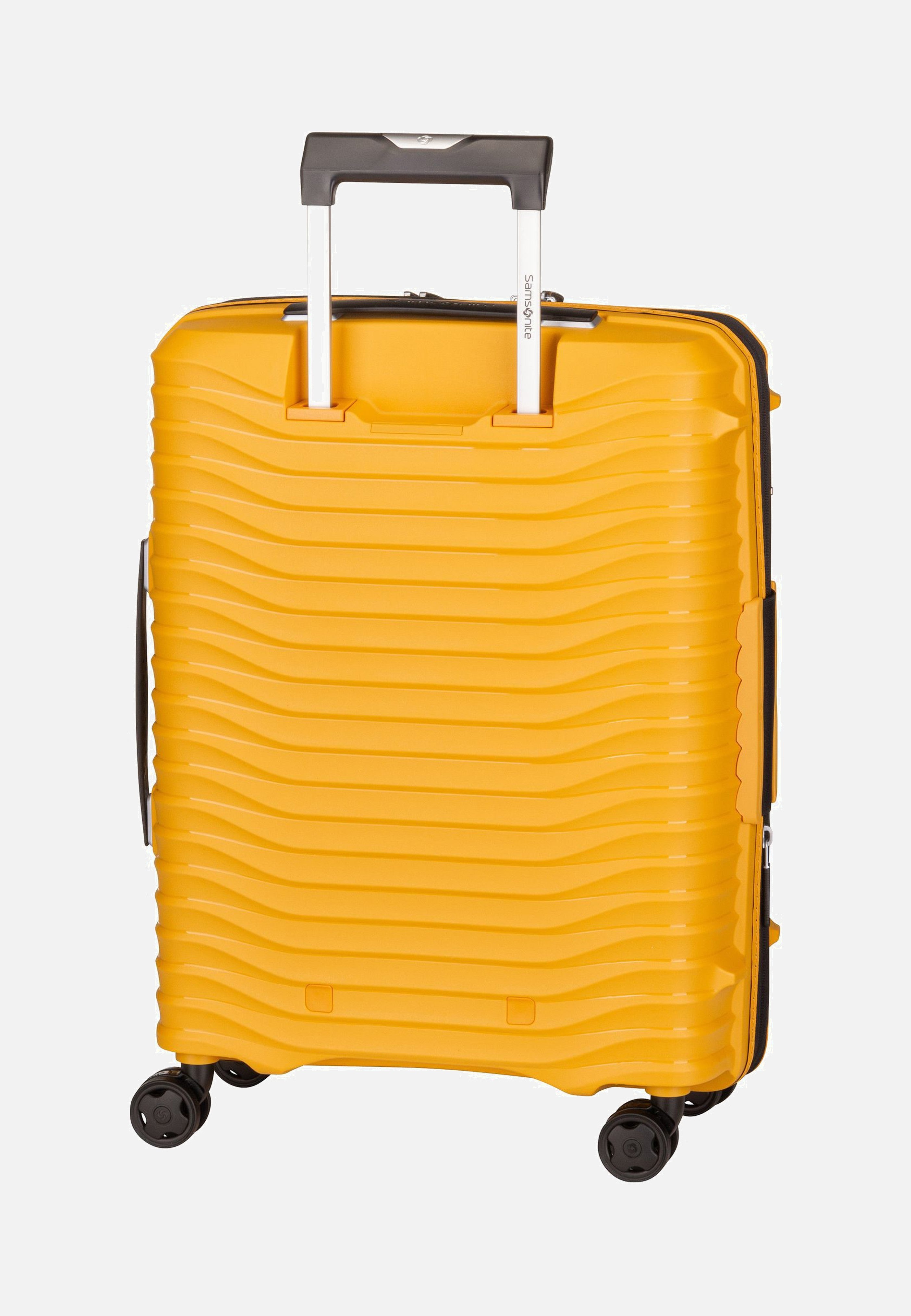Samsonite Upscape Spinner 55 EXP Easy Access Yellow Koffer