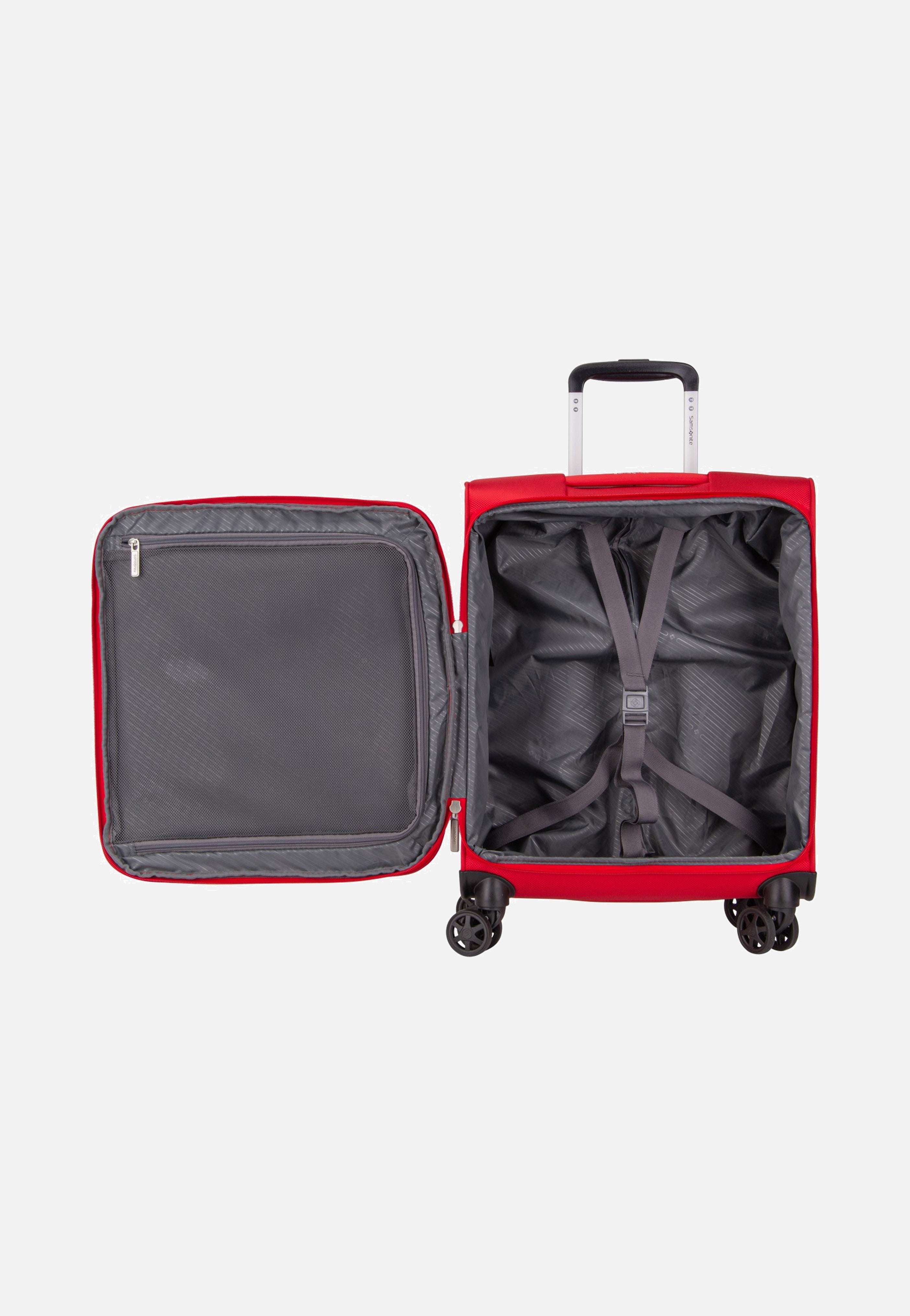 Samsonite Base Breeze 55/20 Spinner Exp Red Koffer