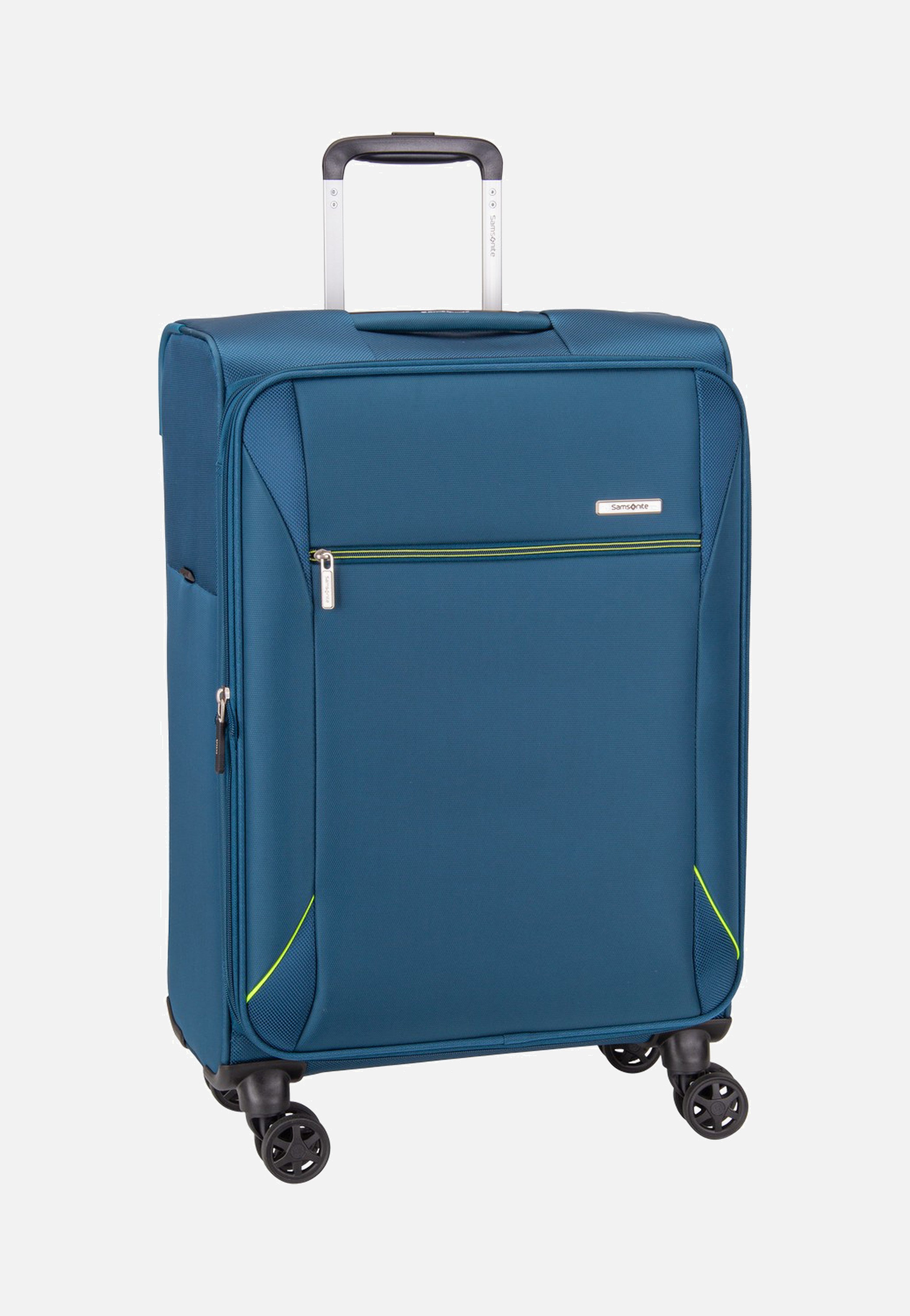 Samsonite Base Breeze 67/24 Spinner Exp Petrol Blue Koffer