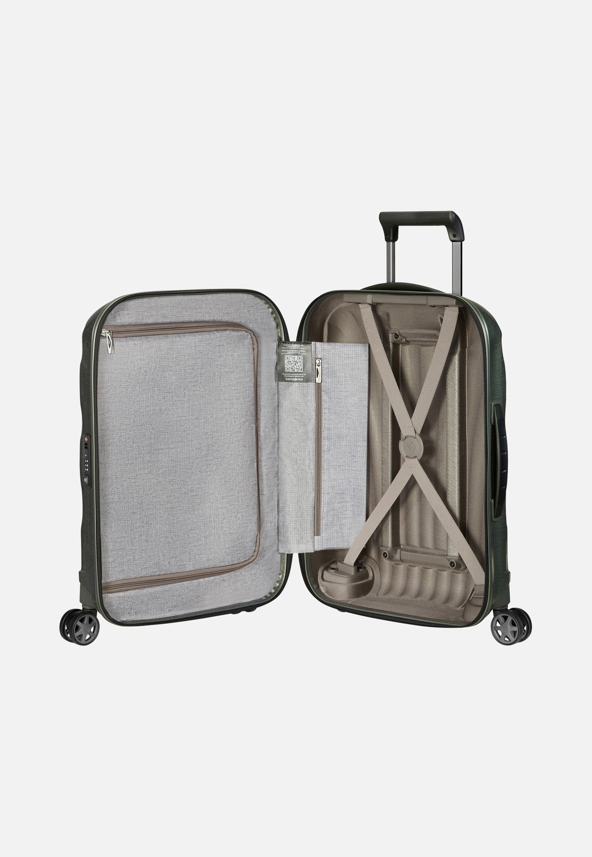 Samsonite C-Lite Spinner 55/20 Metallic Green Koffer
