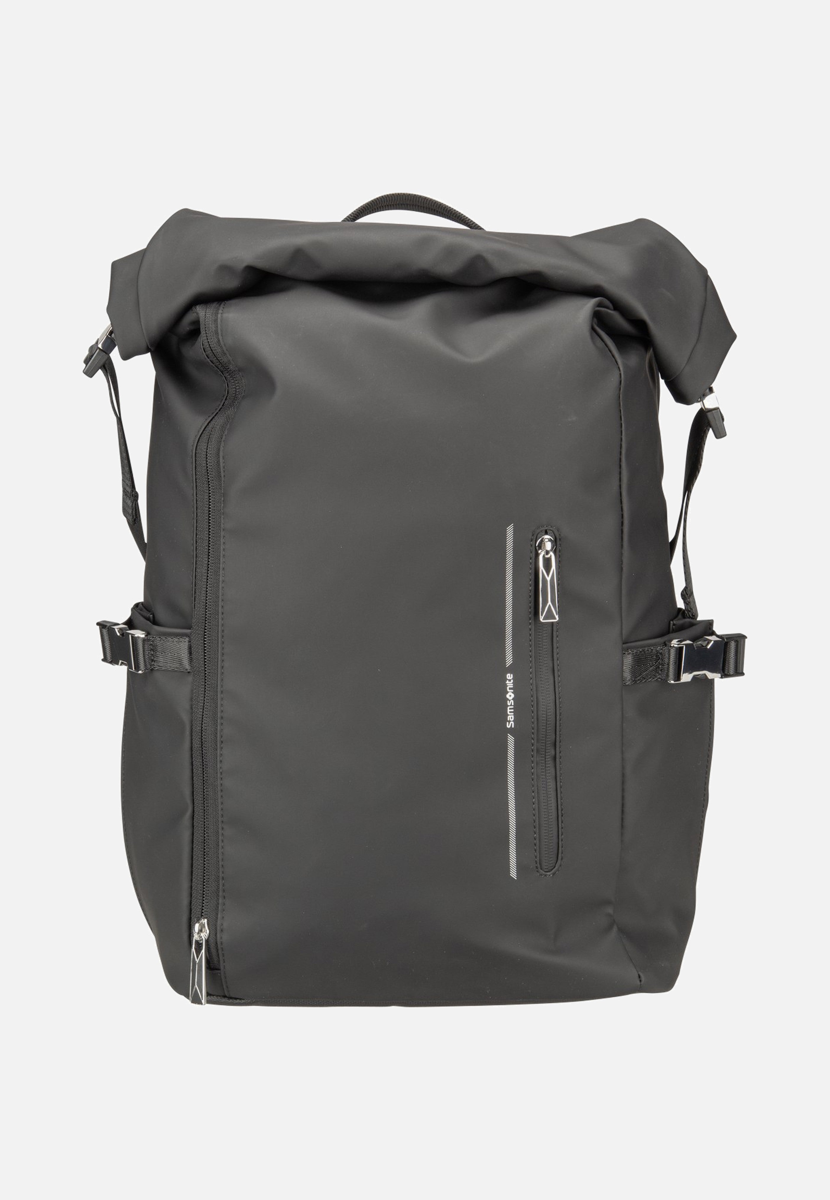 Samsonite Glam-Go Laptop 15.6" Rolltop B Black Rucksack