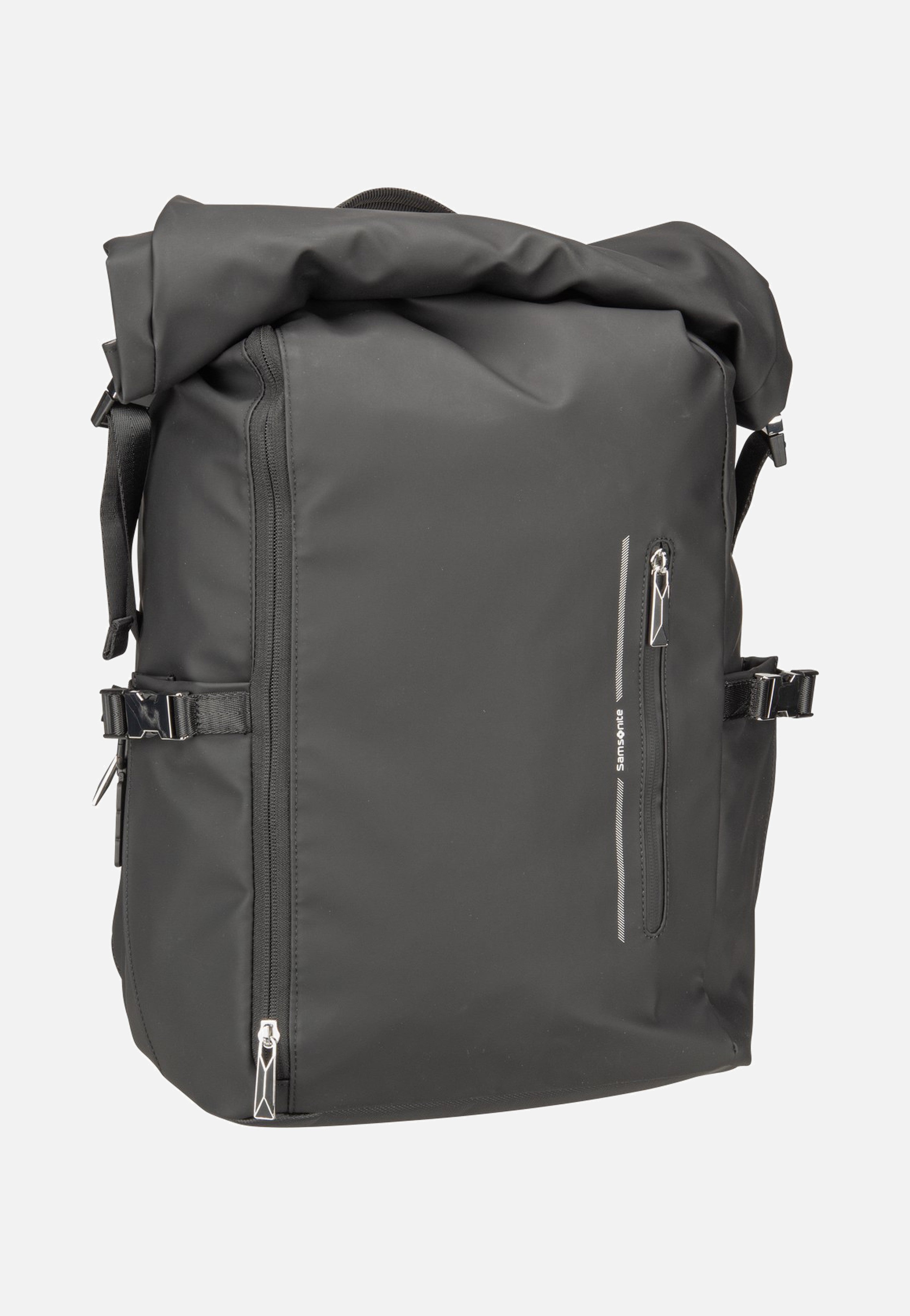 Samsonite Glam-Go Laptop 15.6" Rolltop B Black Rucksack