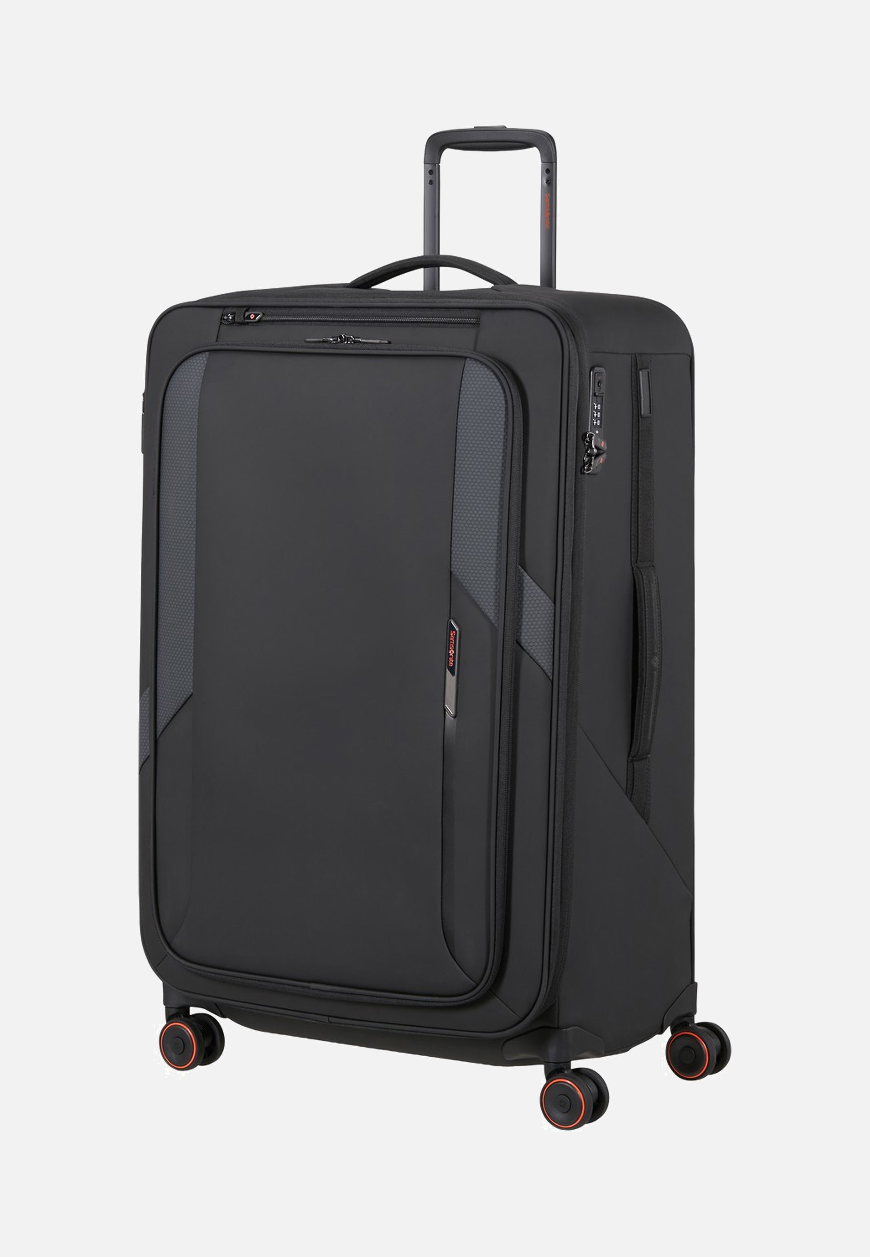Samsonite Glazed Spinner 78/29 Exp Black Suitcase