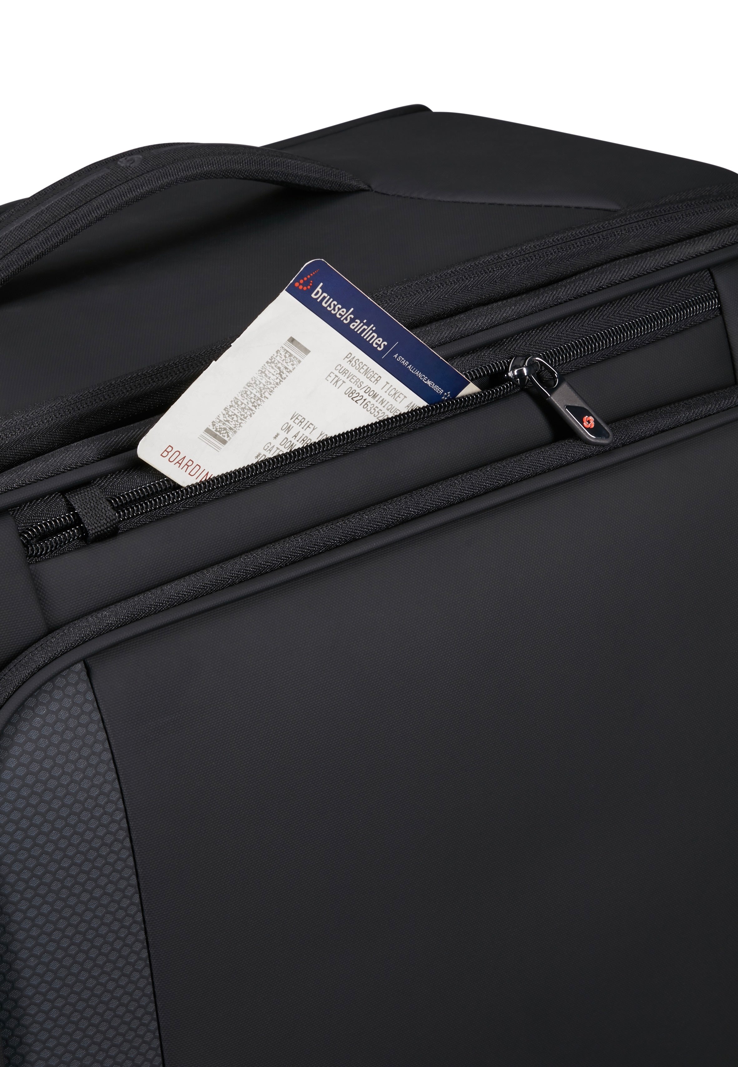 Samsonite Glazed Spinner 78/29 Exp Black Suitcase