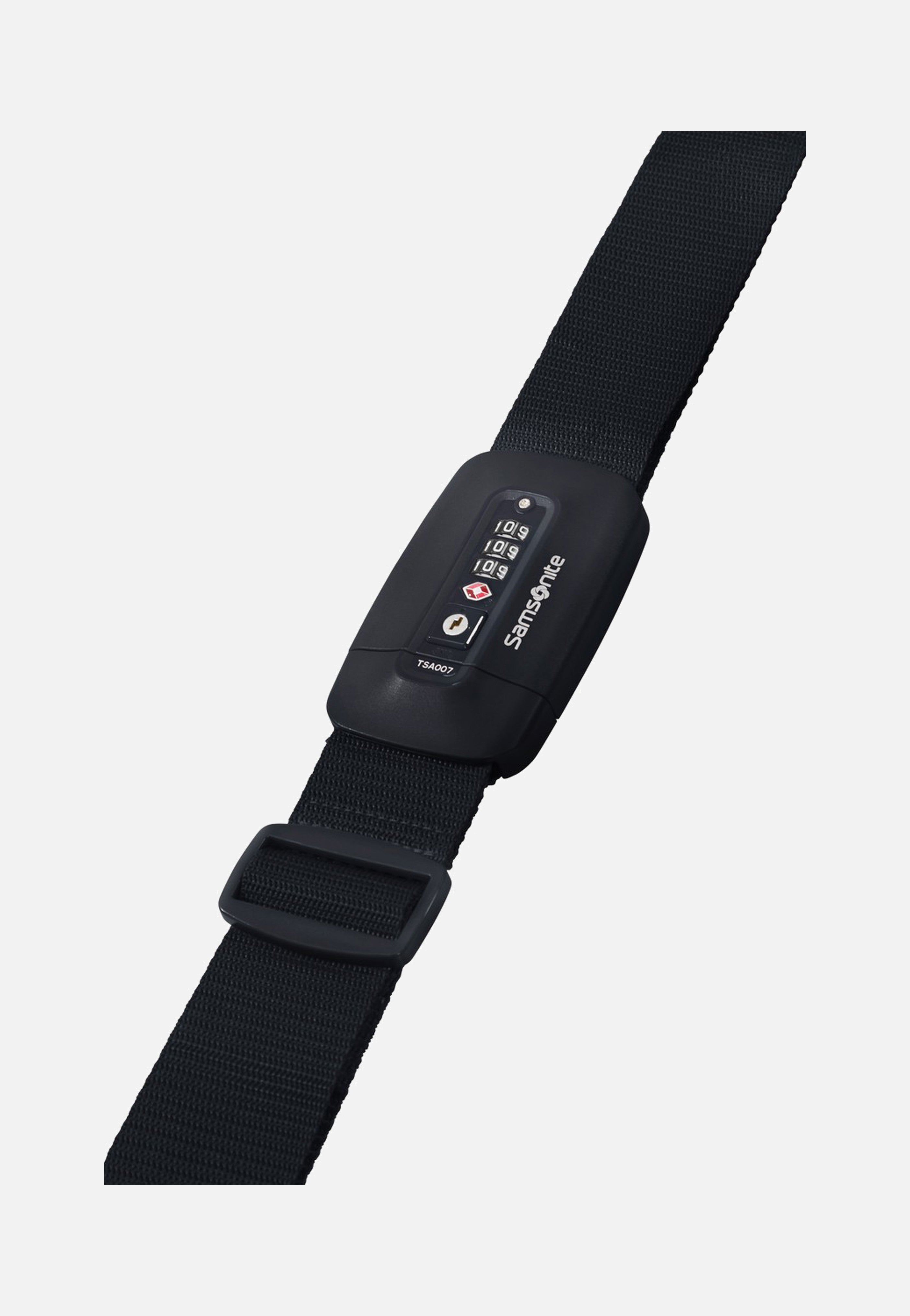 Samsonite Luggage Strap TSA Lock Black Bag Strap