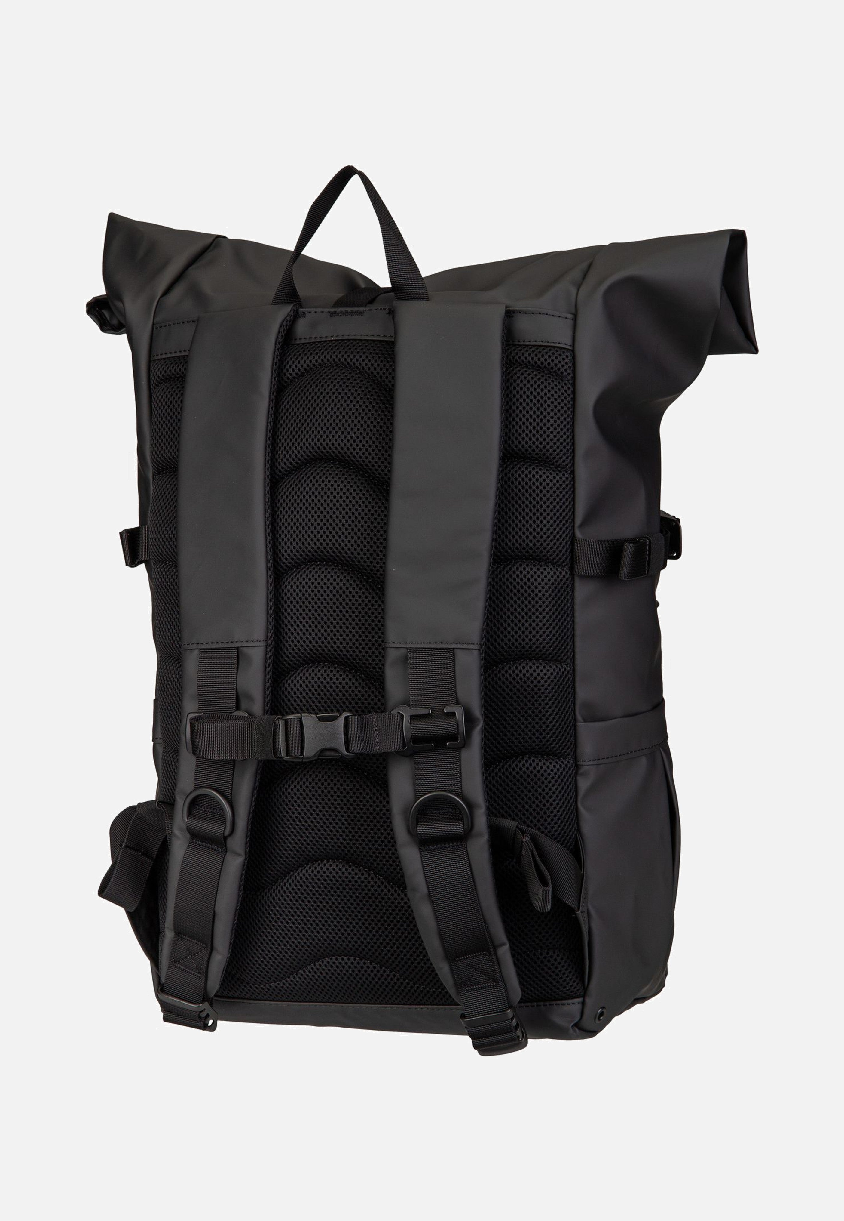 Sandqvist Stream Rolltop Backpack L Black Rucksack