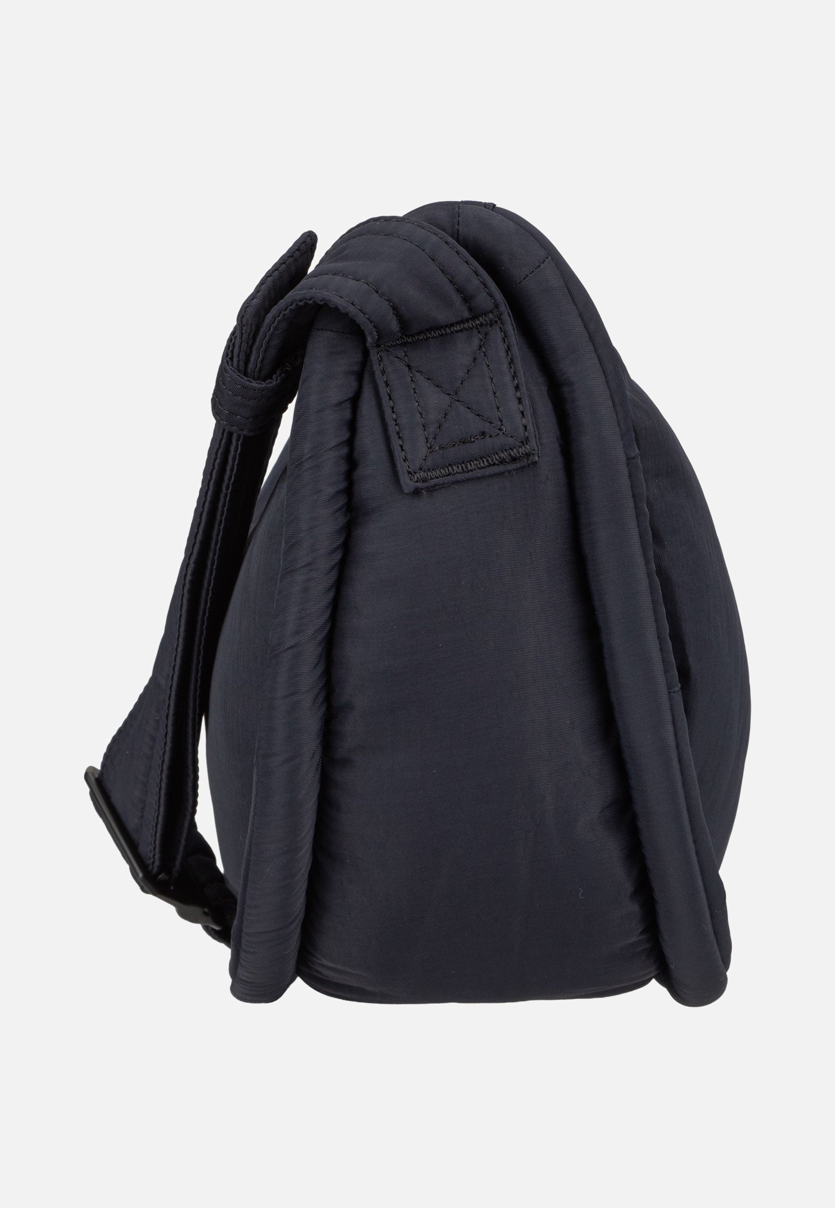 Sandqvist Curve Halfmoon Mini Black Hobo Bag
