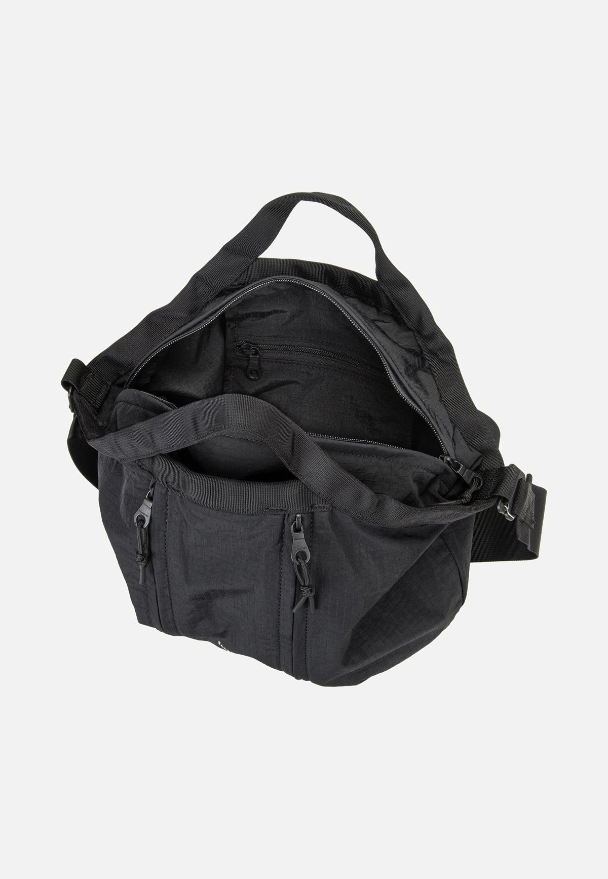 Sandqvist Grid Crossbody Black Henkeltasche