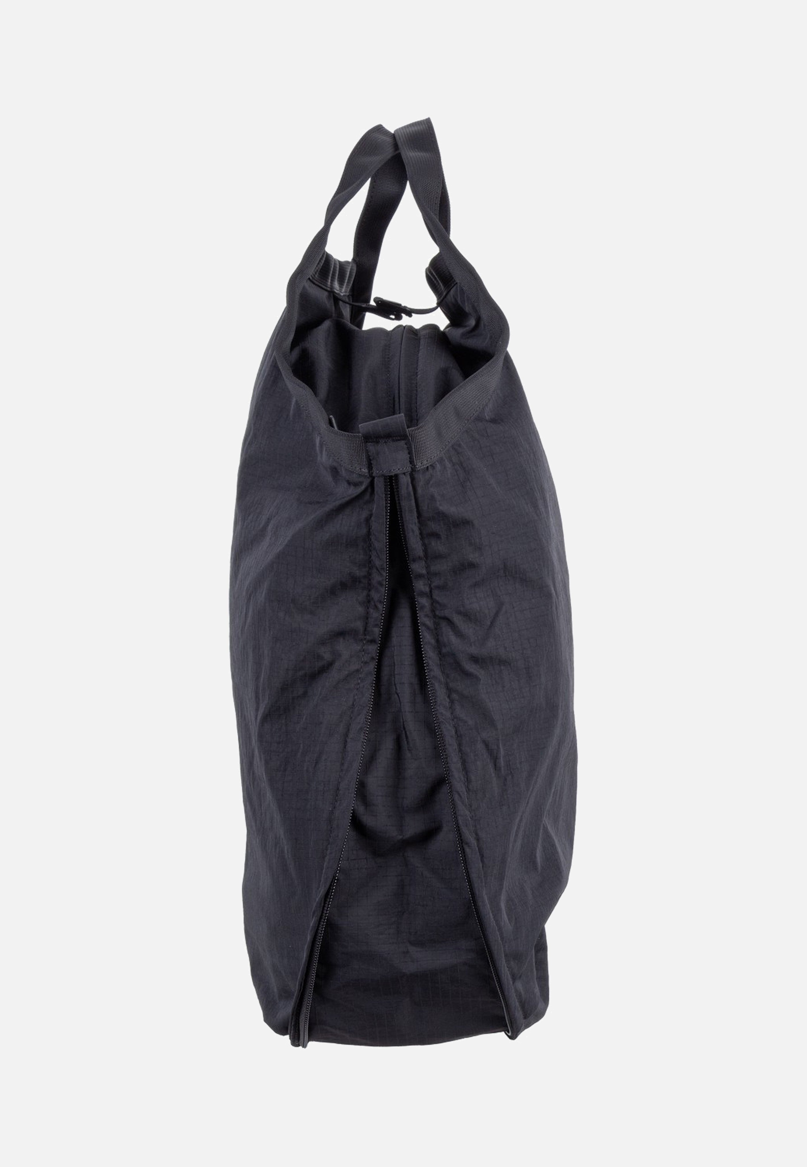 Sandqvist Grid Tote Black Tote Bag