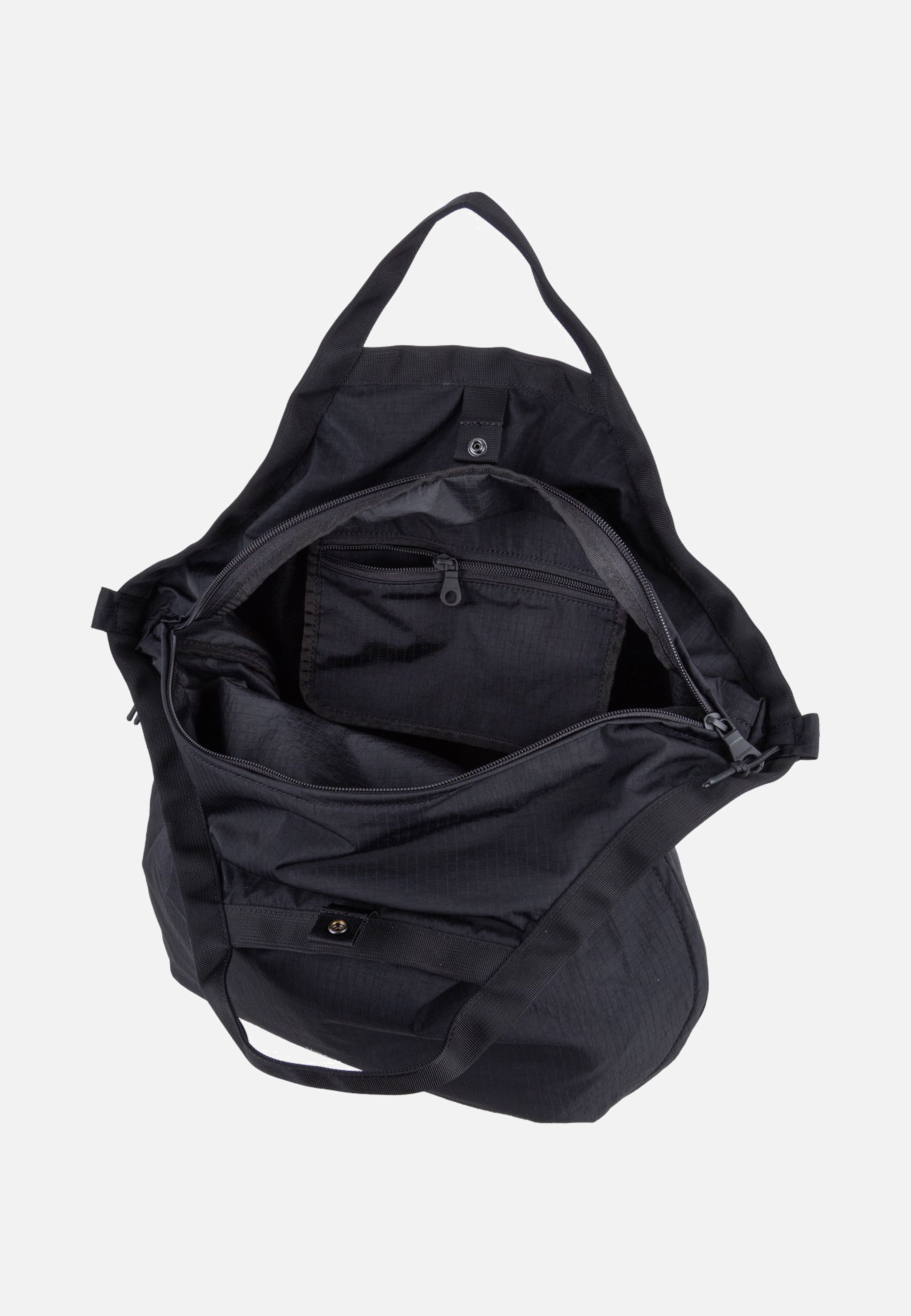 Sandqvist Grid Tote Black Tote Bag