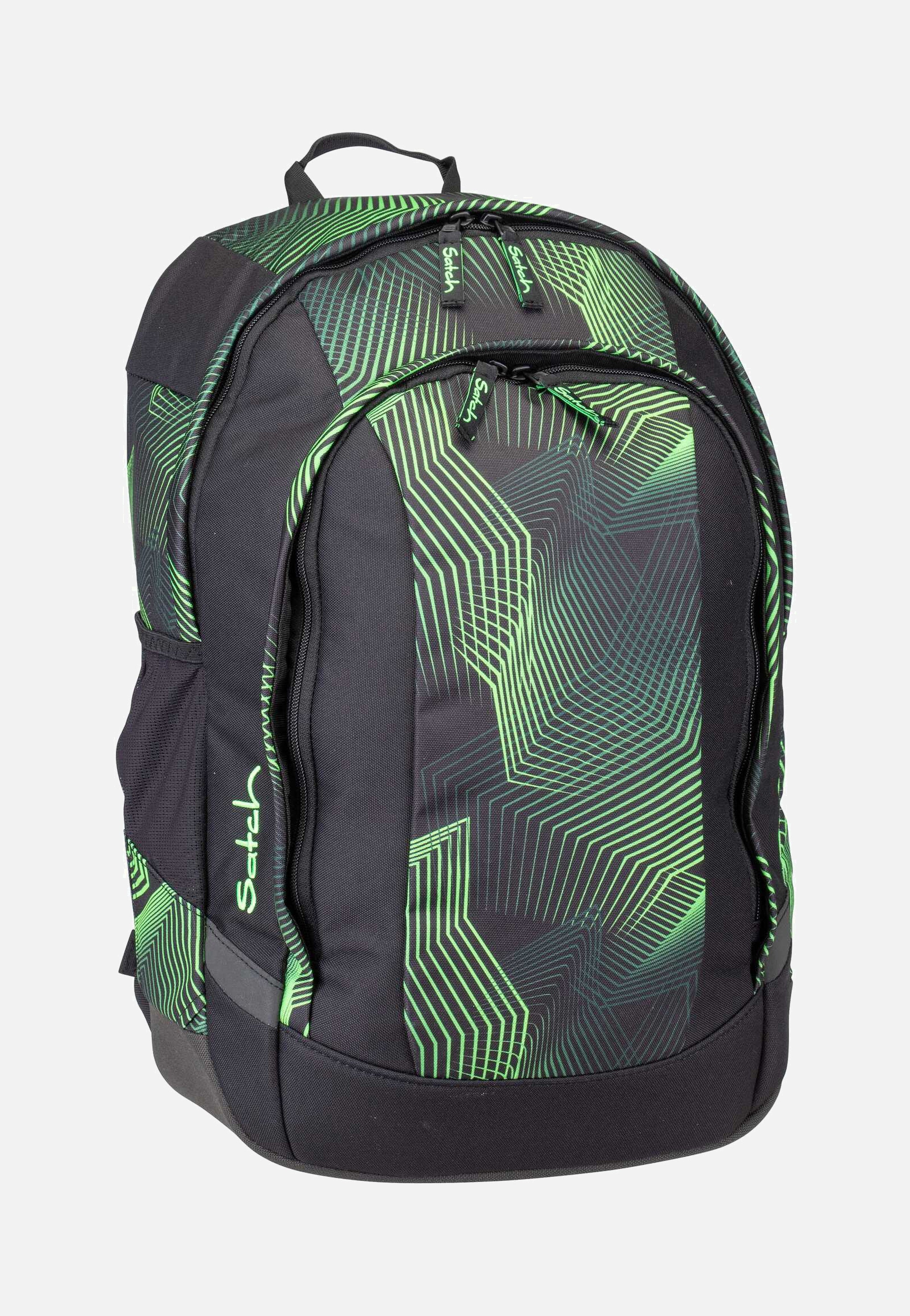 satch satch Air Seismic Green School Bag