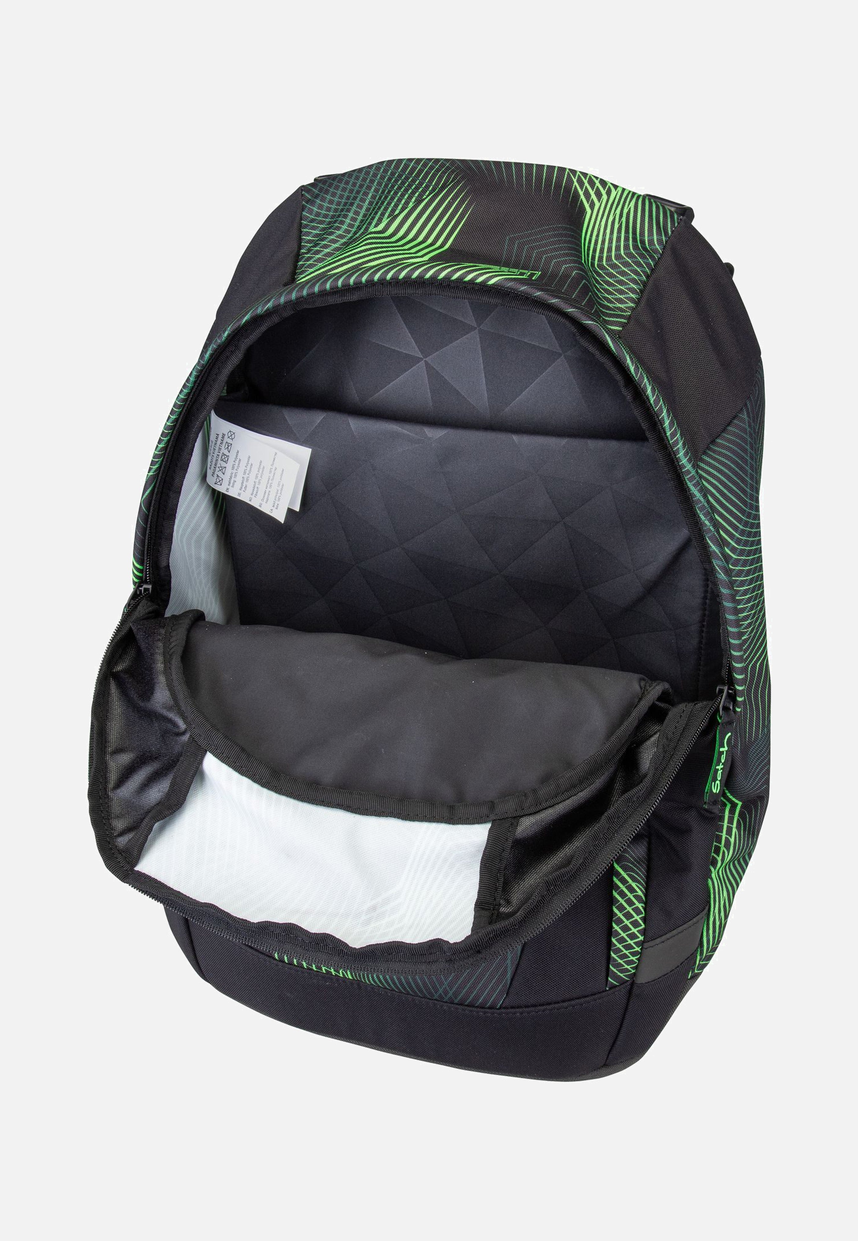 satch satch Air Seismic Green School Bag