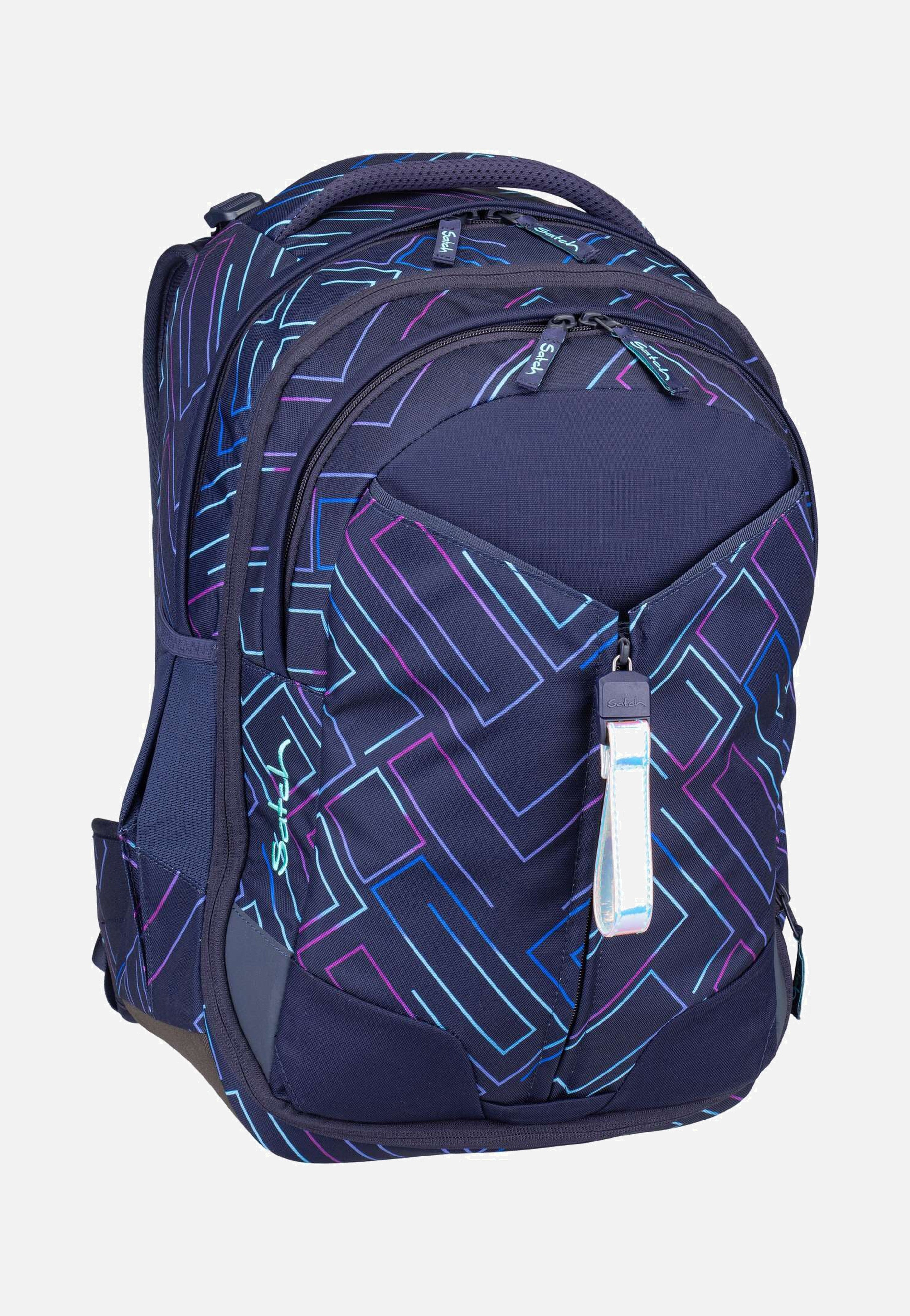 satch satch Match Purple Laser Purple Laser School Bag