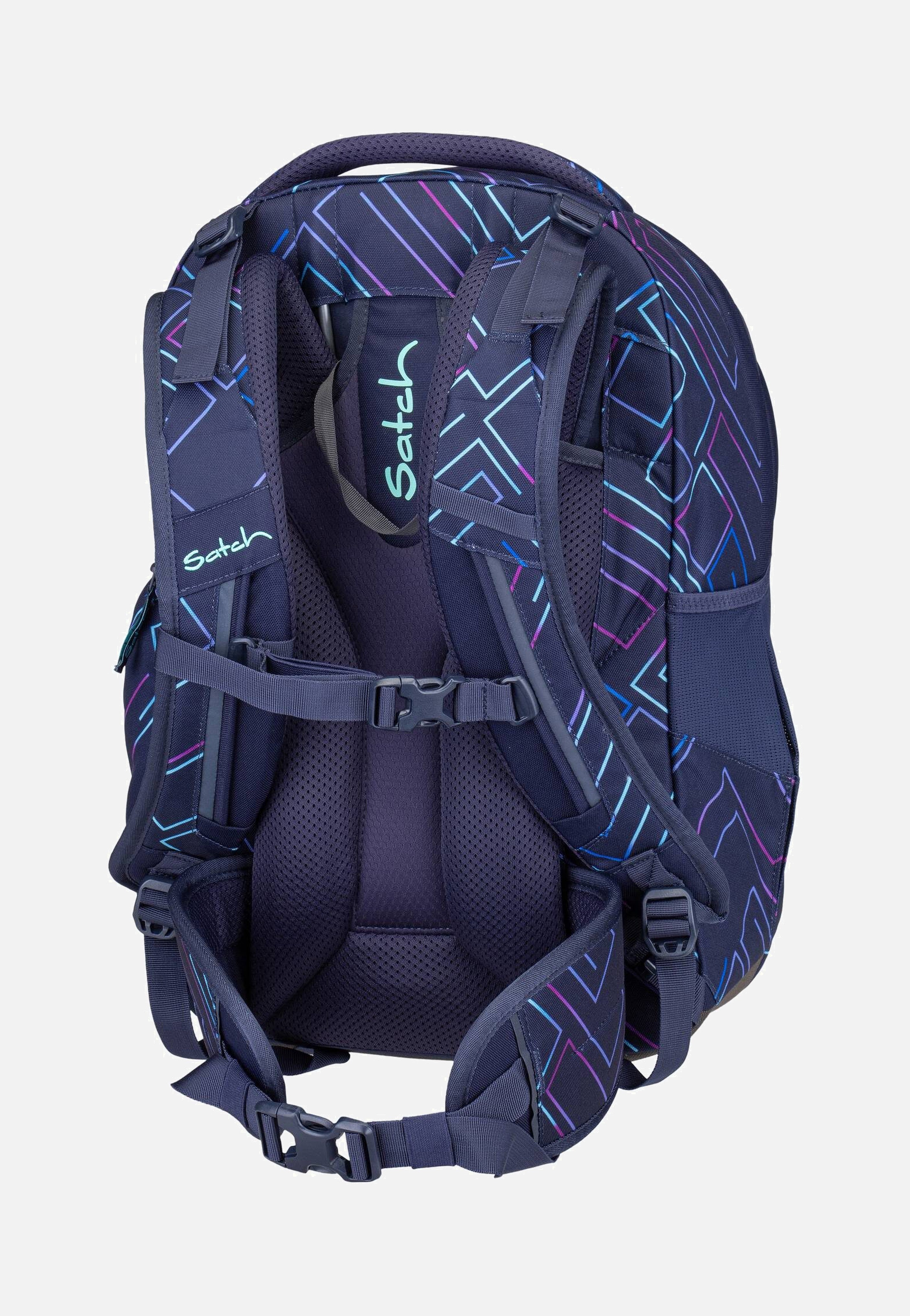 satch satch Match Purple Laser Purple Laser School Bag