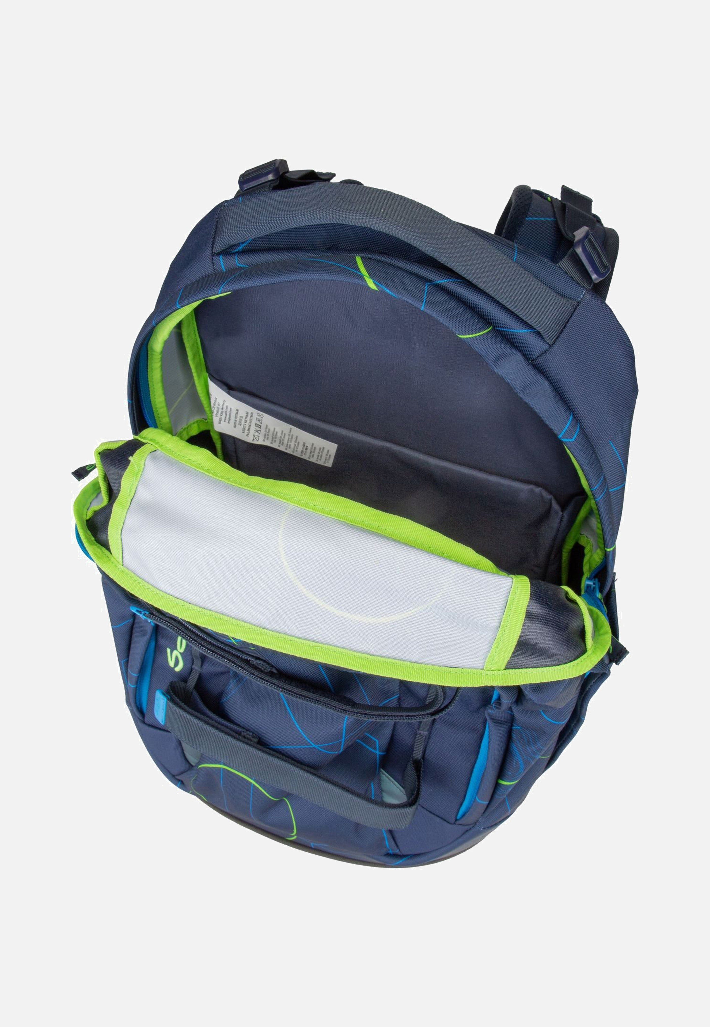 satch satch Pack Blue Tech School Bag