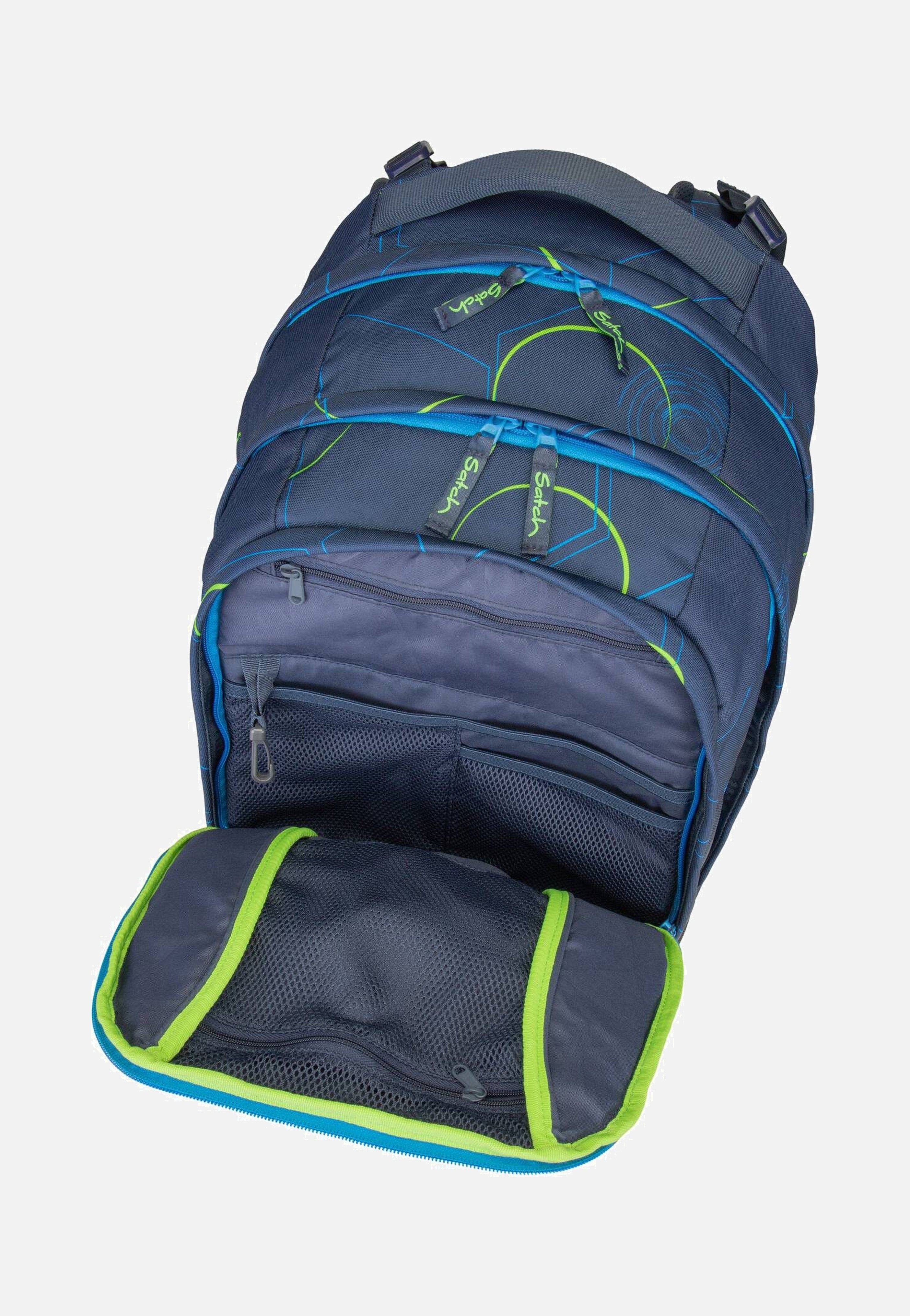 satch satch Pack Blue Tech School Bag