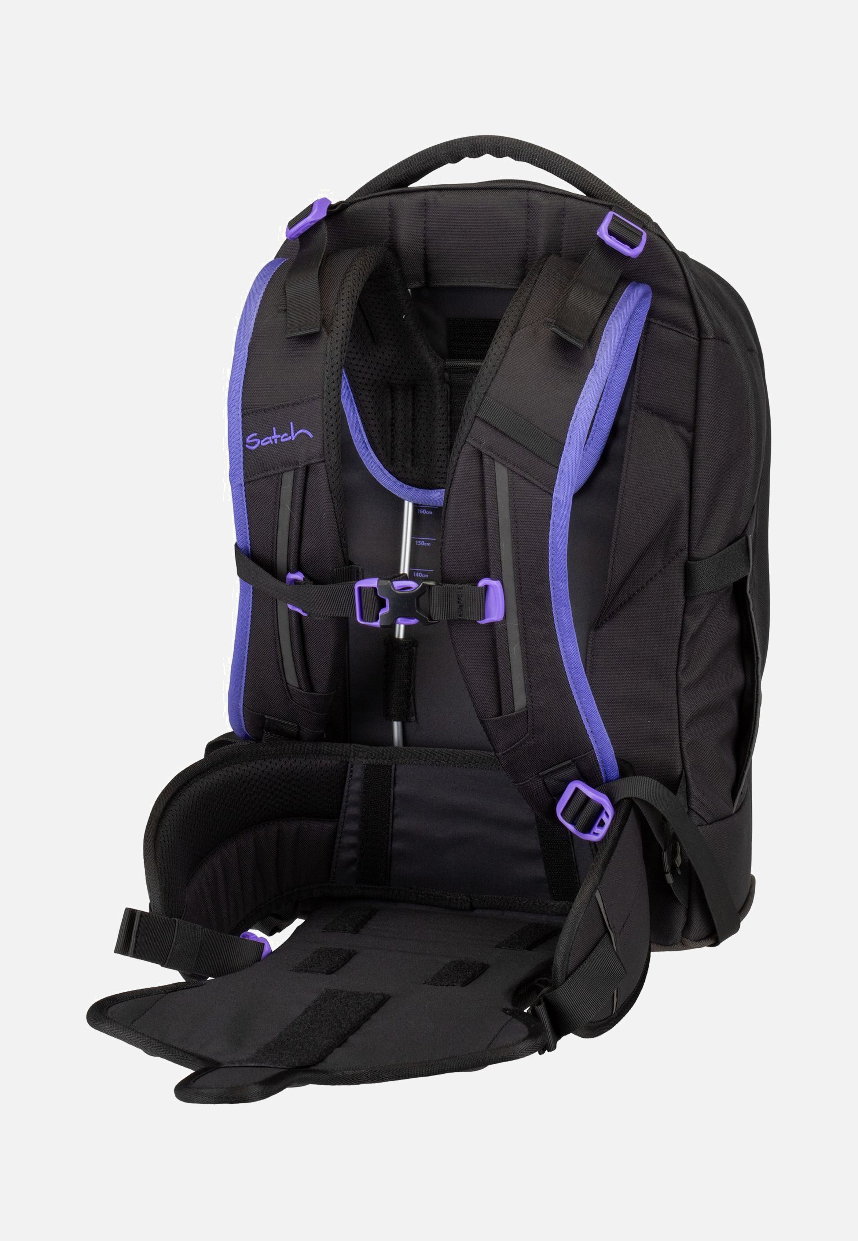 satch satch Pack Purple Phantom School Bag