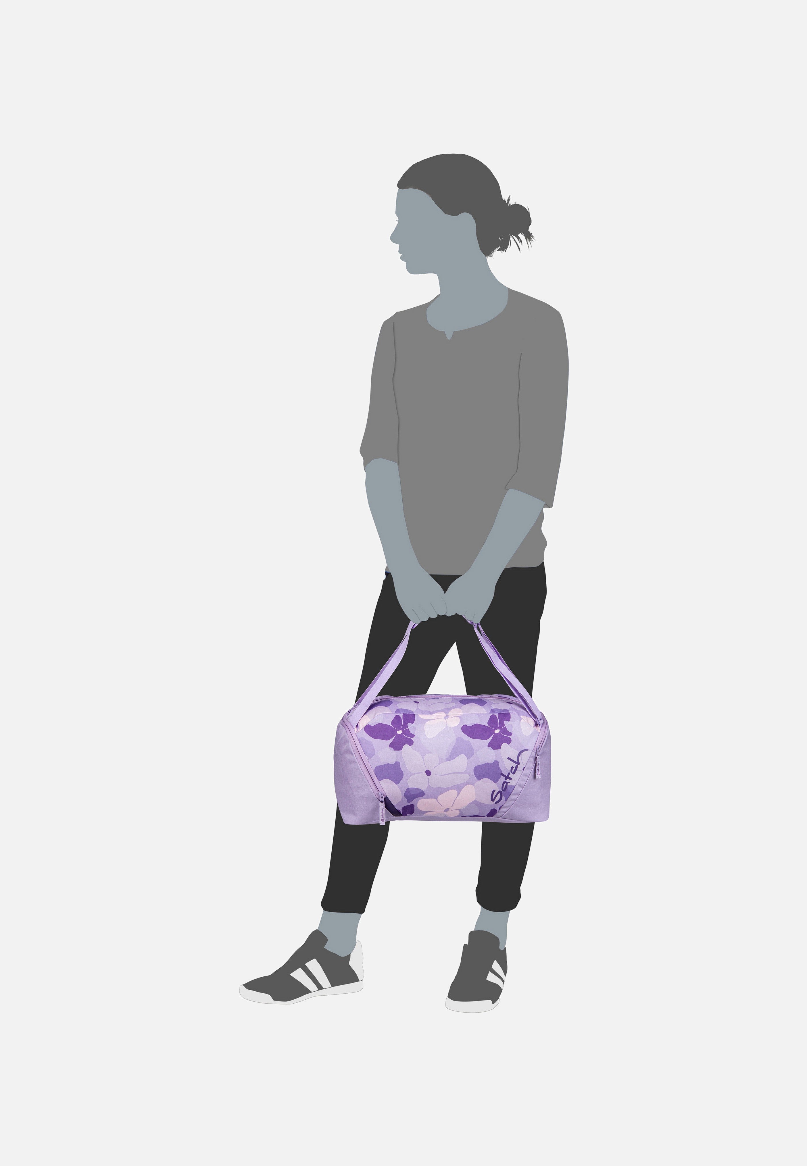 satch satch Sporttasche Purple Phantom Dufflebag