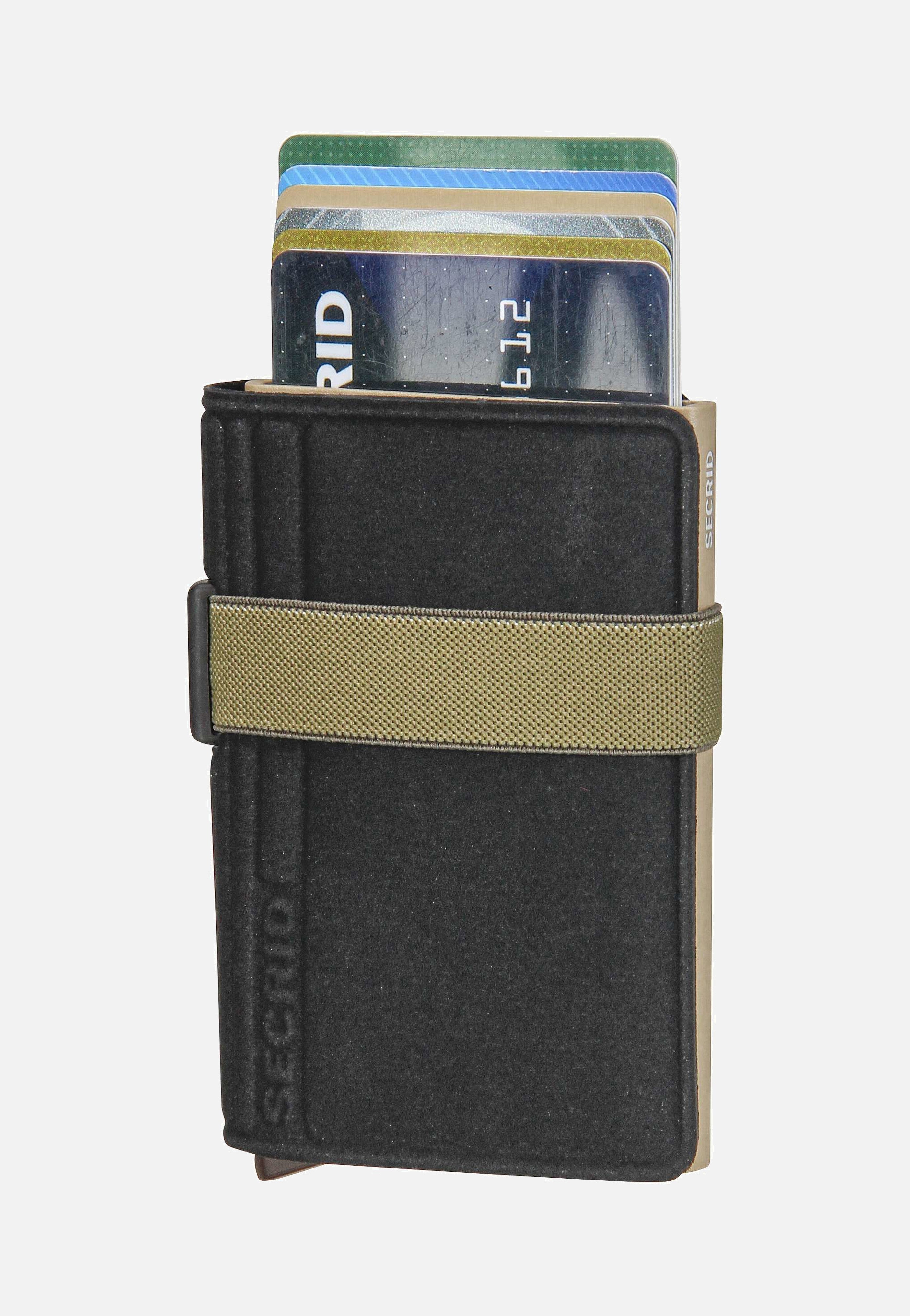 Secrid Bandwallet LIBA Black-Olive Portemonnaie