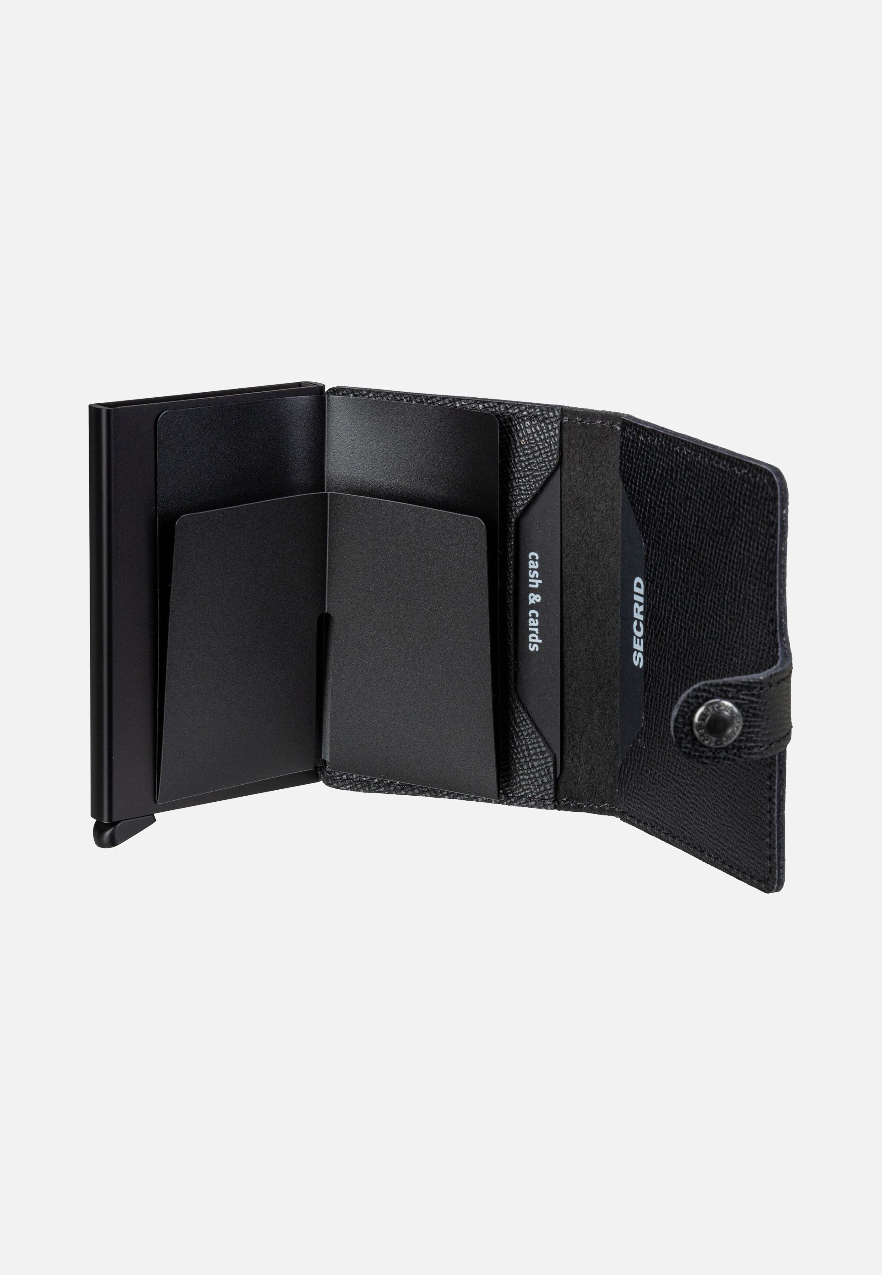 Secrid Miniwallet Crisple Black Portemonnaie