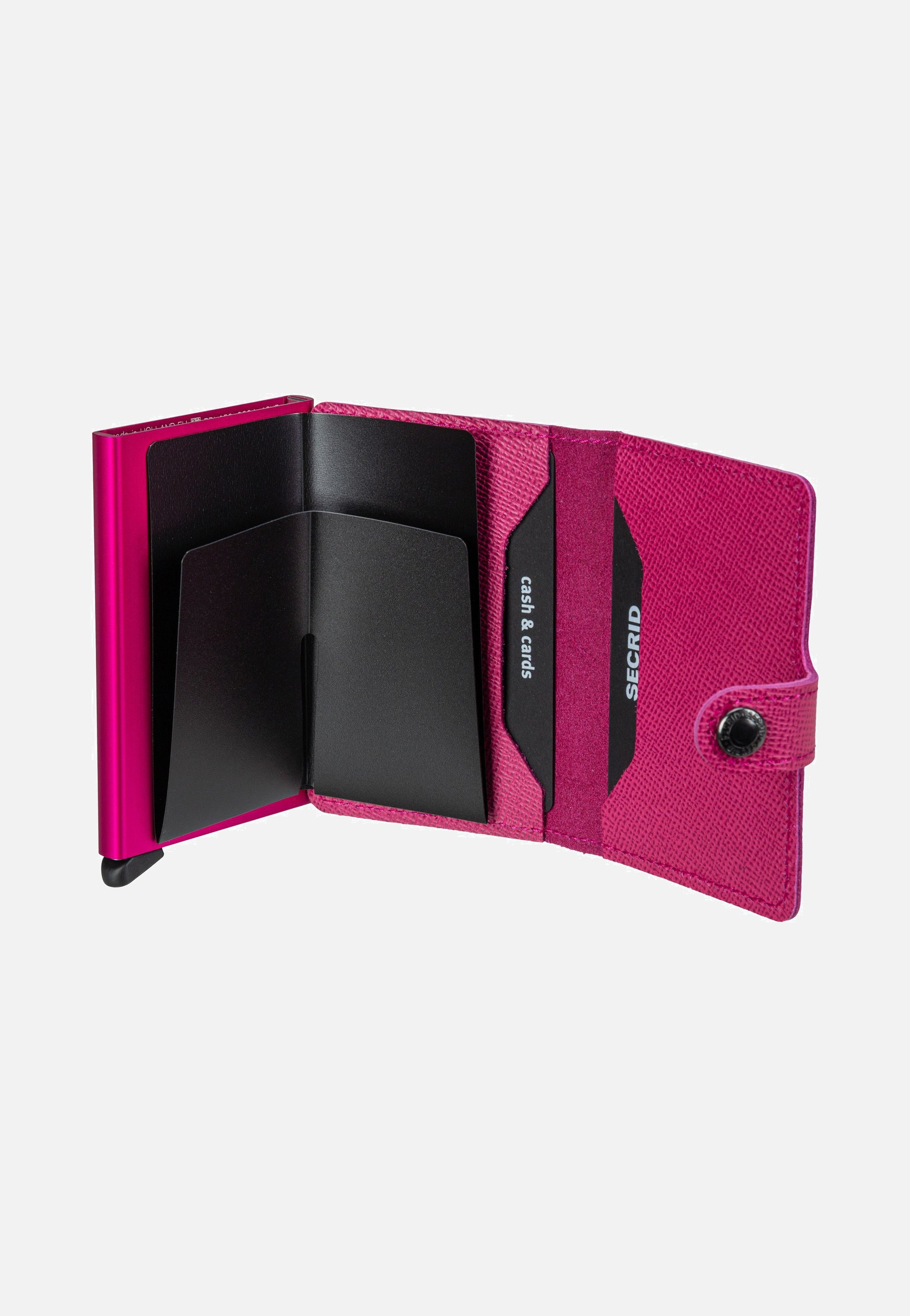 Secrid Miniwallet Crisple Fuchsia Portemonnaie