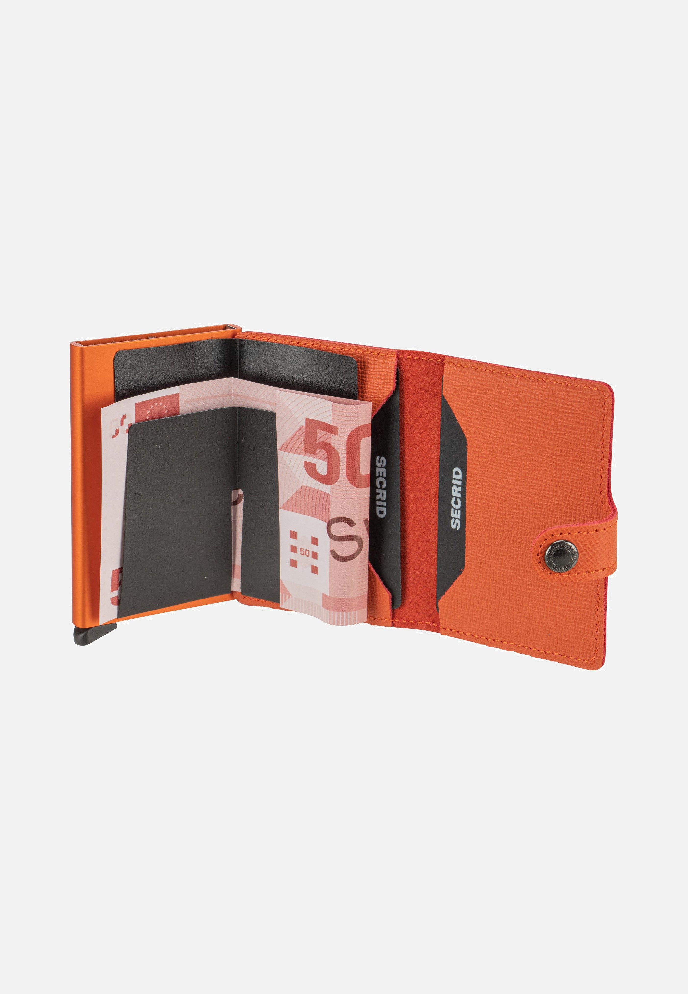 Secrid Miniwallet Crisple Pumpkin Portemonnaie