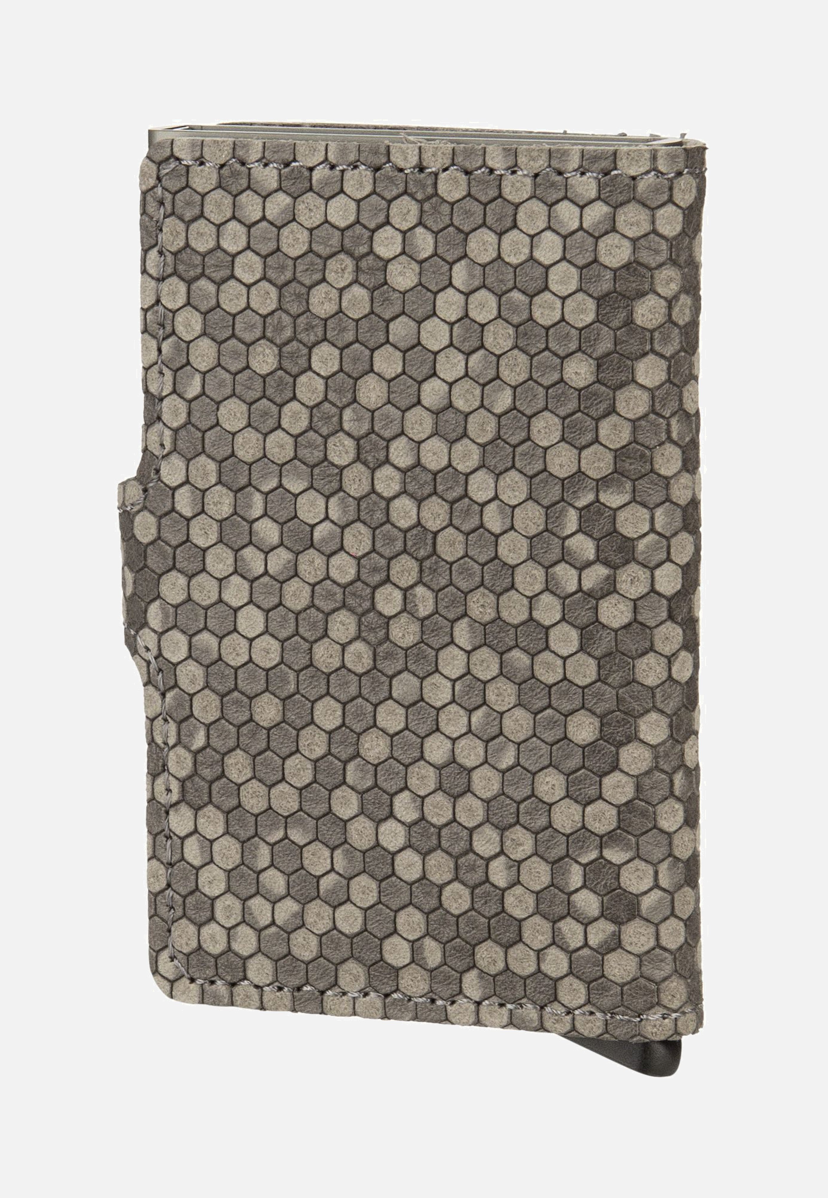 Secrid Miniwallet Hexagon Grey Portemonnaie