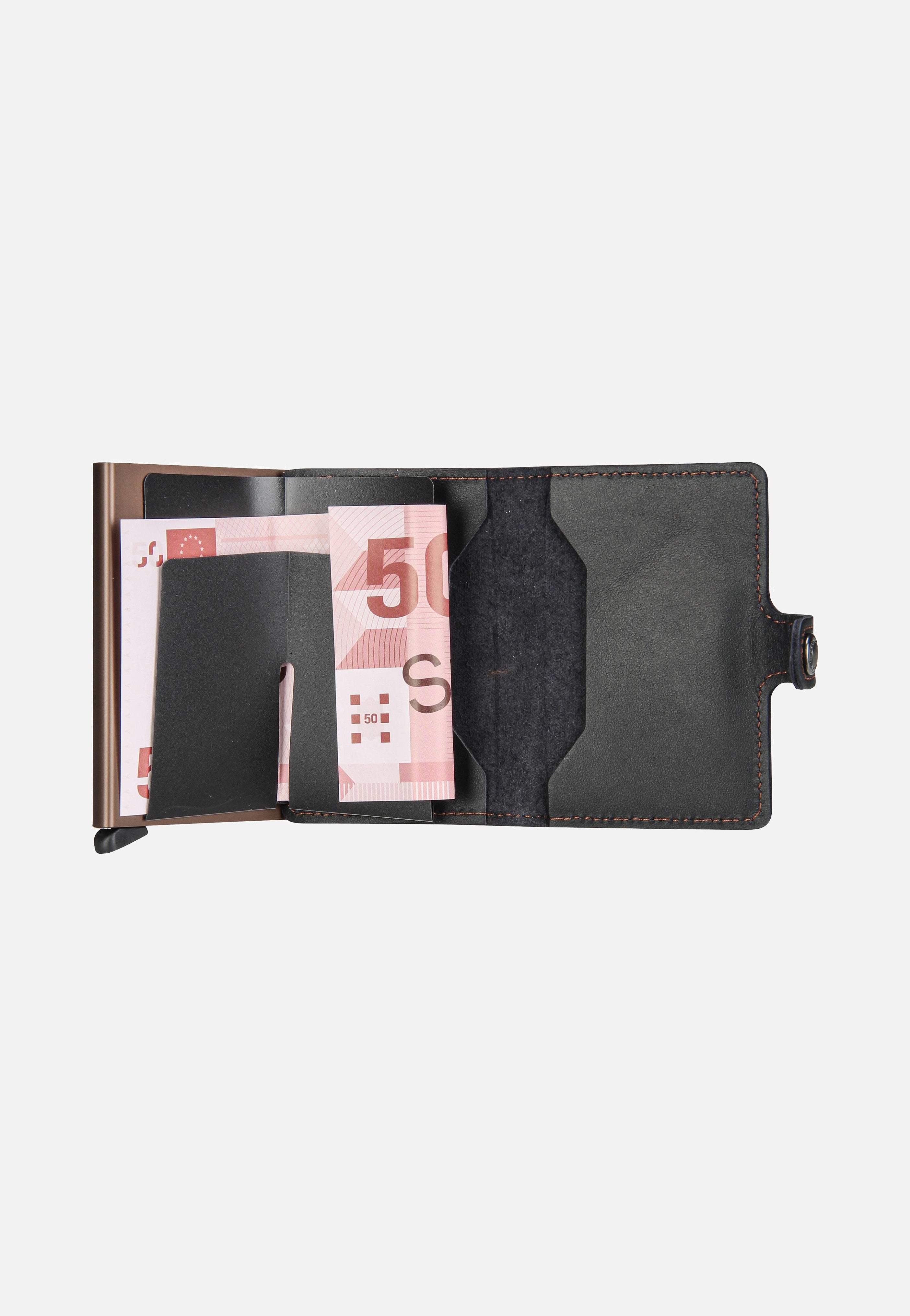 Secrid Miniwallet Original Black-Brown Portemonnaie