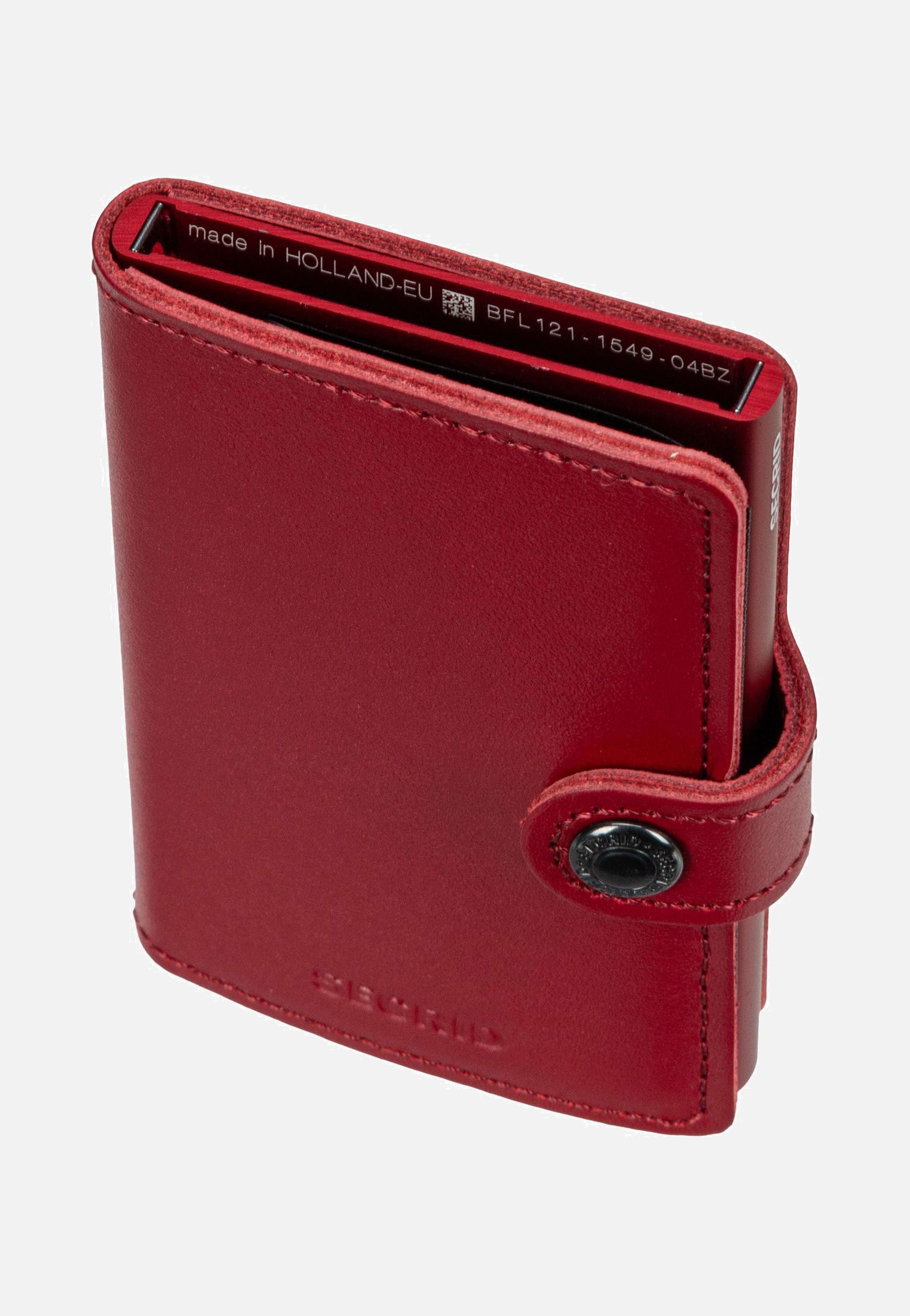 Secrid Miniwallet Original Red-Red Portemonnaie