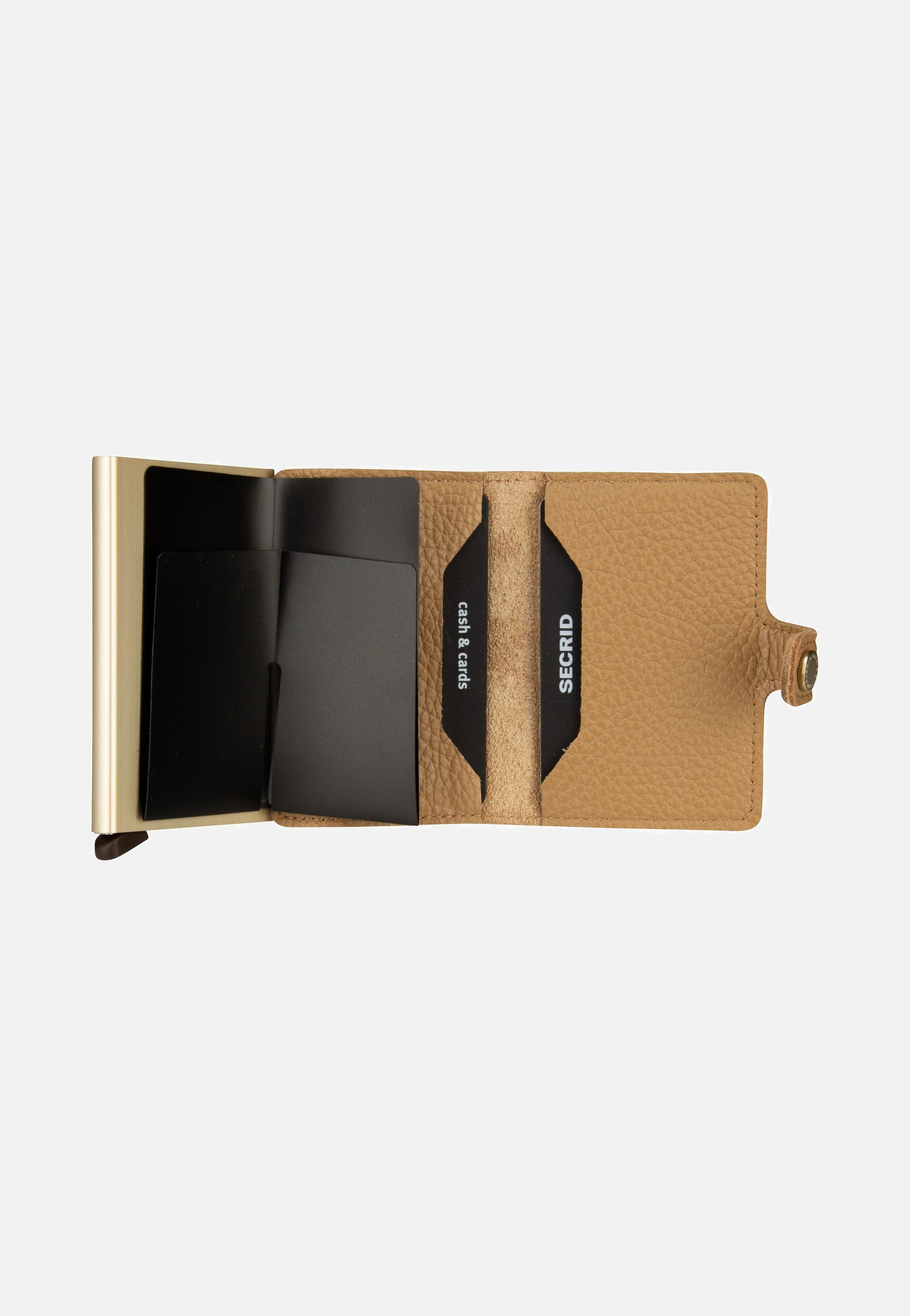 Secrid Miniwallet Pebble Cappuccino Portemonnaie