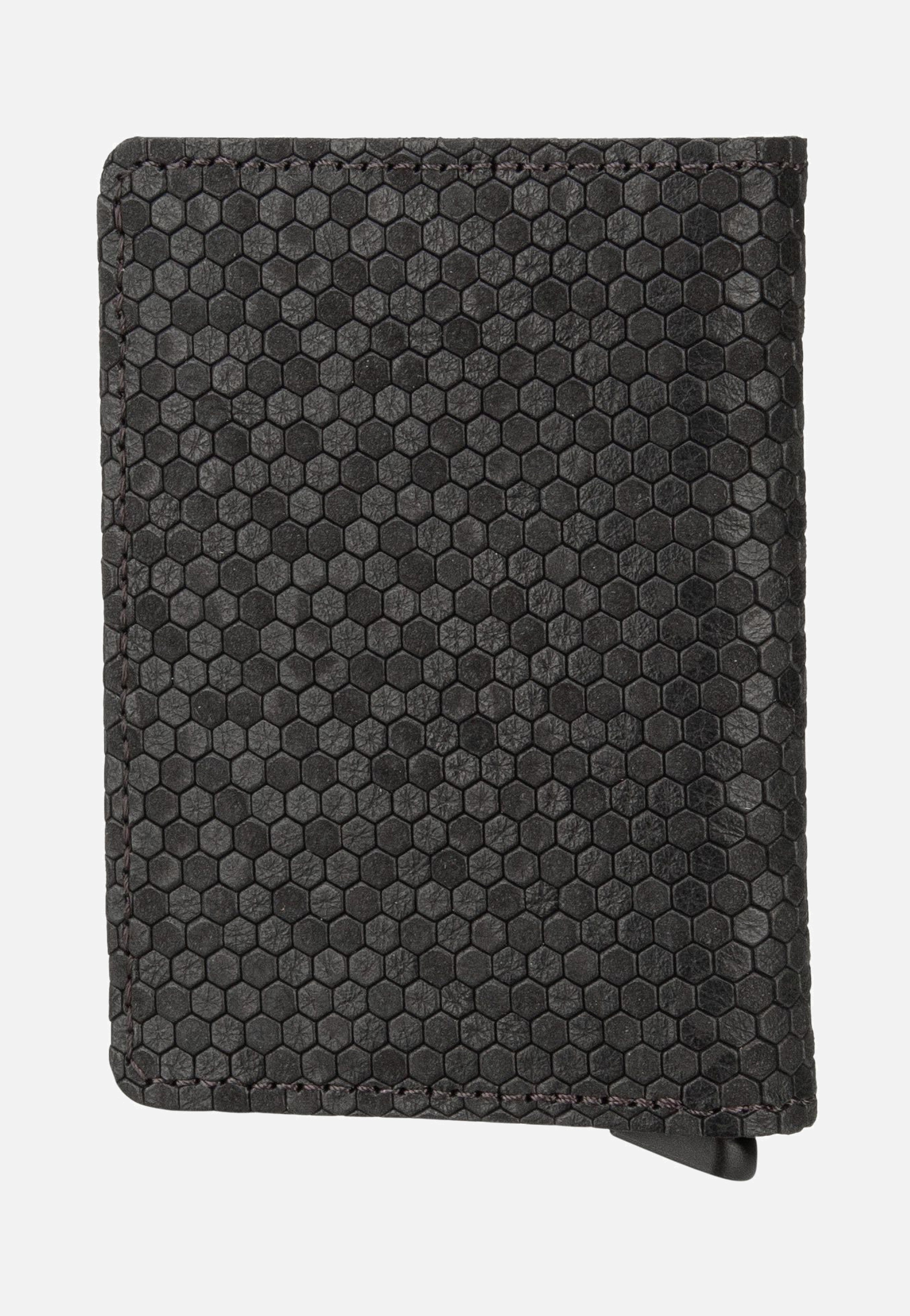 Secrid Slimwallet Hexagon Black Portemonnaie