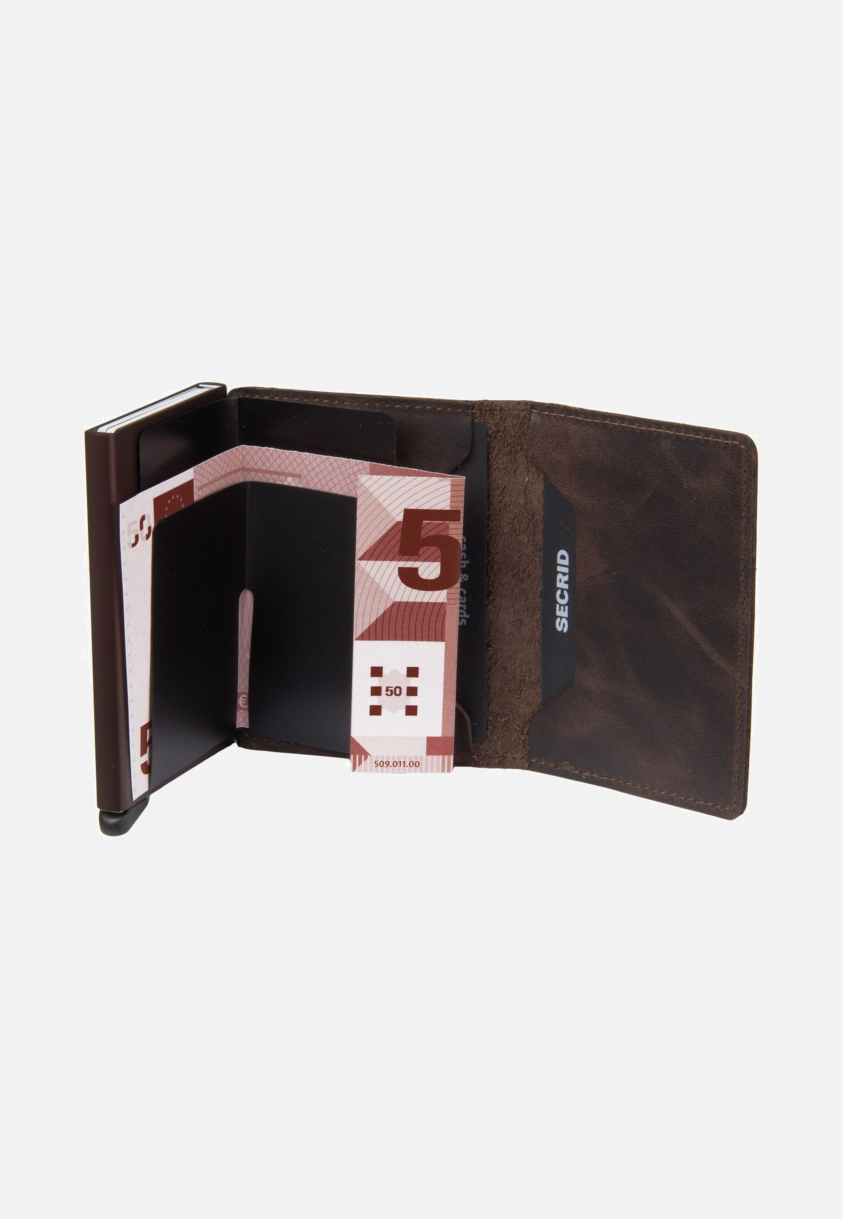 Secrid Slimwallet Vintage Chocolate Portemonnaie